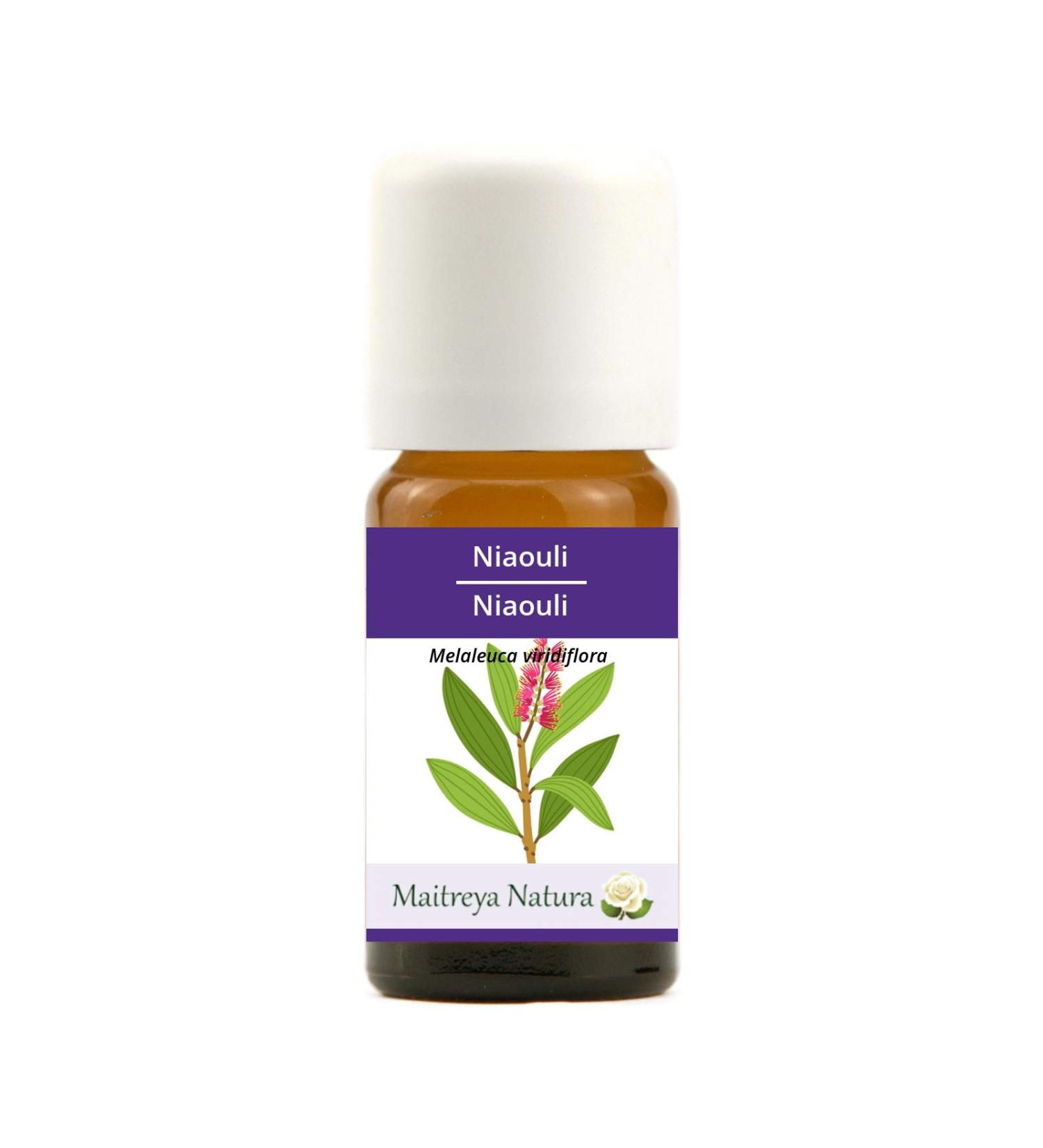 Maitreya Natura Niaouli Essential Oil 10ml - 100% Natural Aromatherapy Diffuser Massage & Cosmetics | Cruelty-Free & Vegan - Buy Online on GoSupps.com