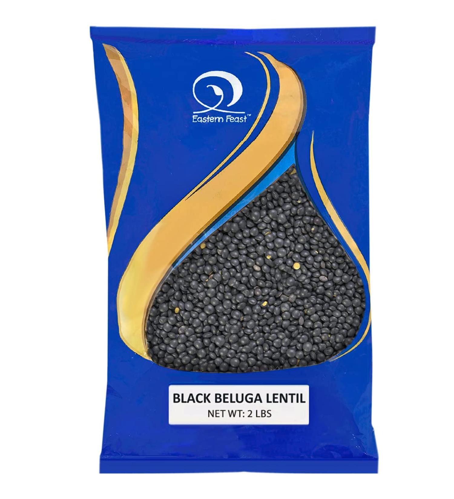 Eastern Feast - Black Beluga Lentils, 2 Lbs (907g)