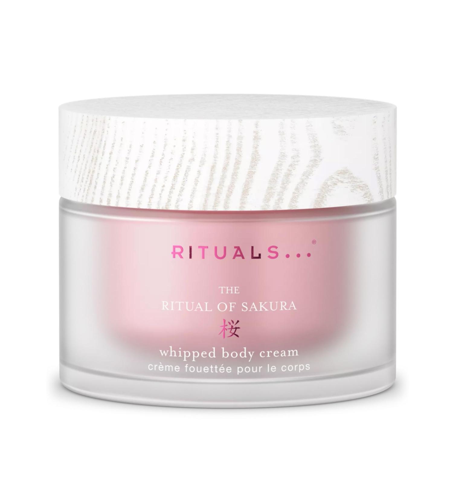 RITUALS The Ritual of Sakura Cr me corporelle hydratante avec fleur de cerisier et lait de riz formule nourrissante pour une peau douce et souple parfum floral d licat pot en verre de 220 ml - Buy Online on GoSupps.com