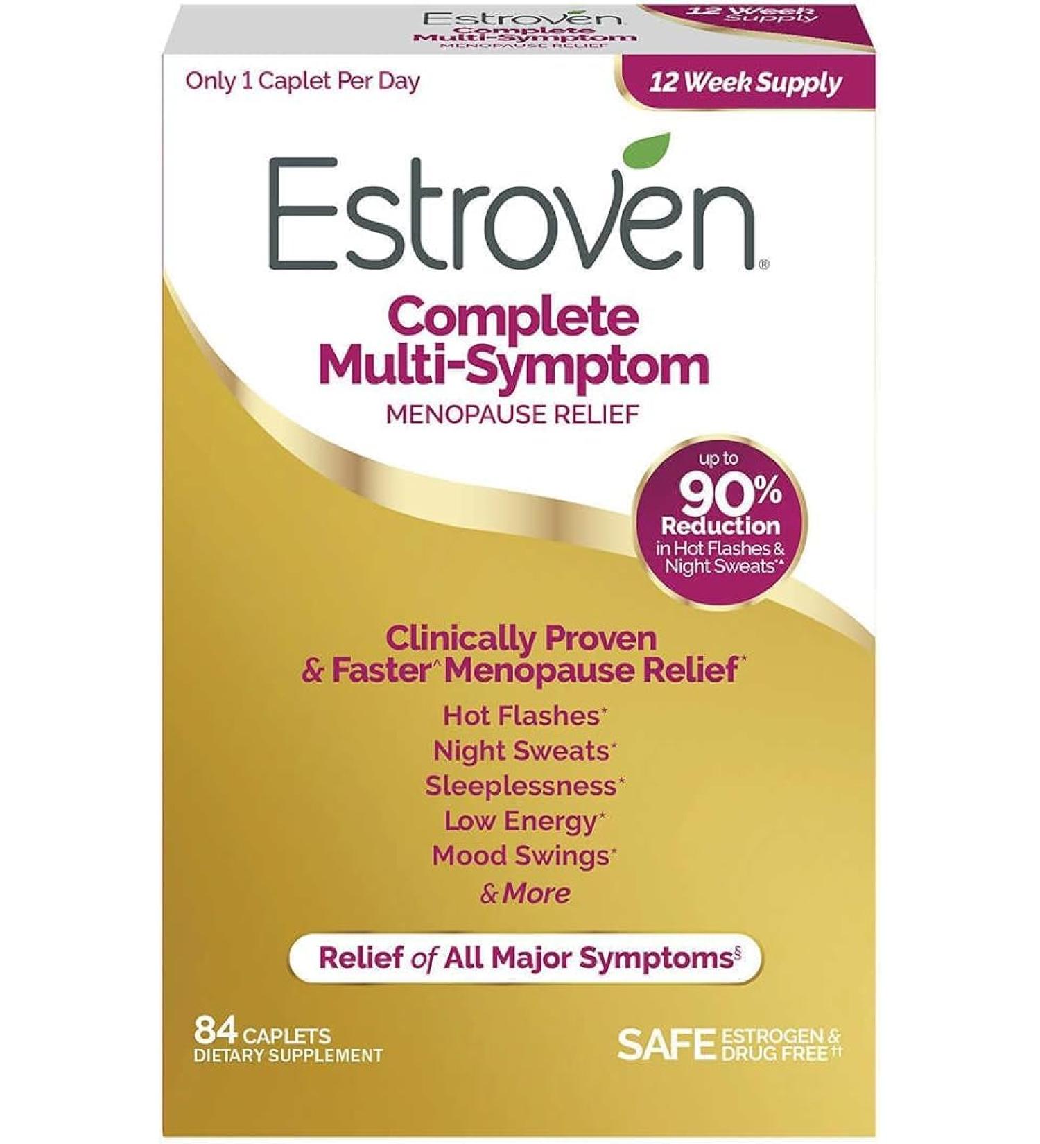 Value Pack Multi-Symptom Menopause Supplement for Women | 84 Ct - Effective Relief for Menopause Symptoms - Buy Online on GoSupps.com