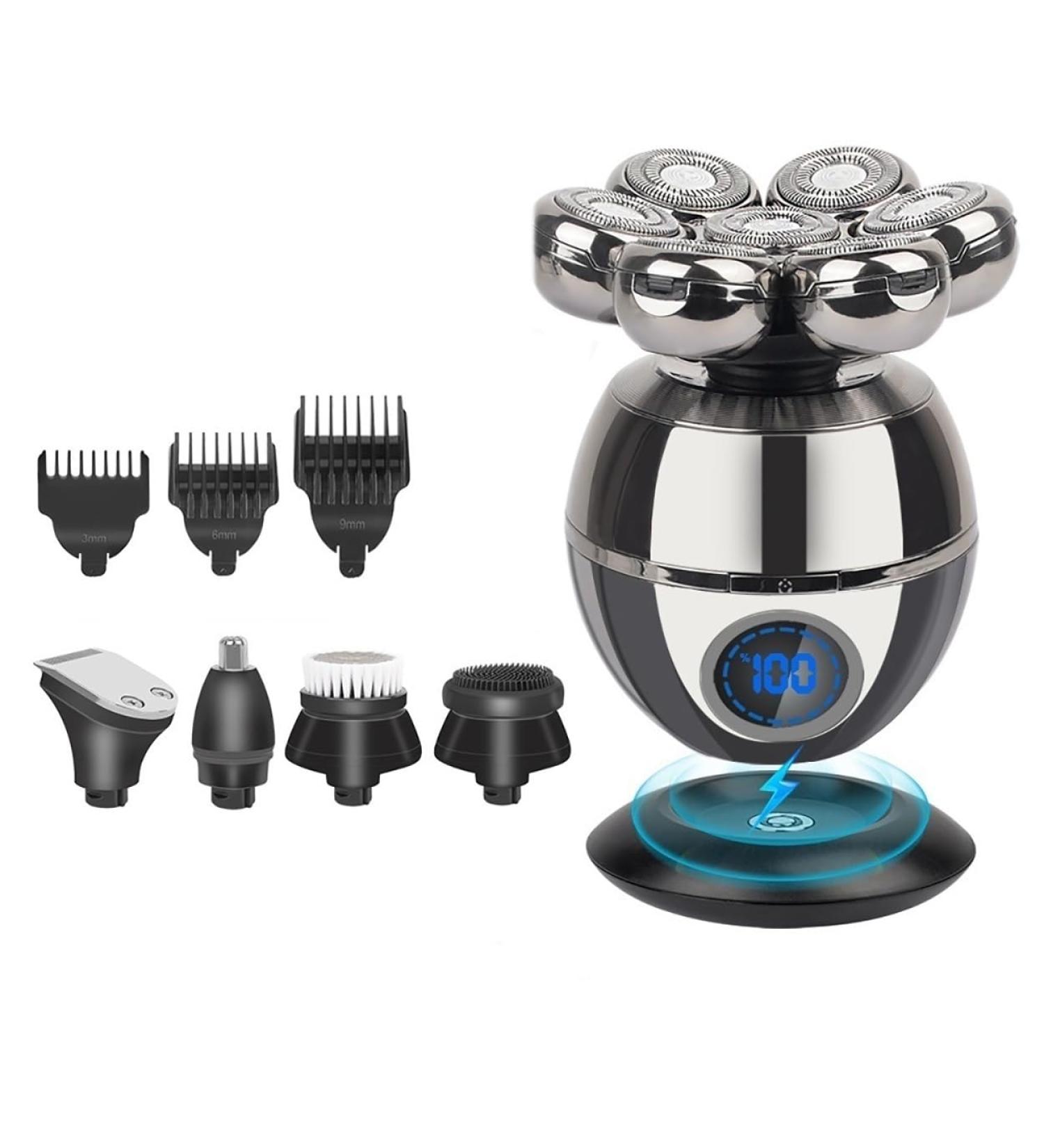 YKMYXZ 5in1 shaver for men Electric shaver Shaver for bald heads Hair trimmer for bald men Beard trimmer Shaver Bald - Buy Online on GoSupps.com