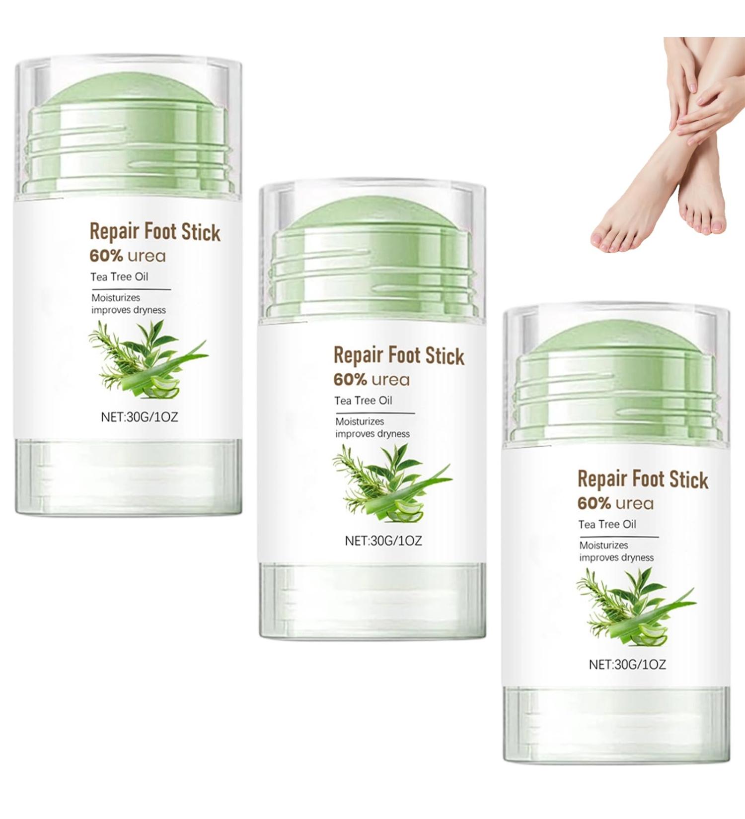  homomdy Repairing foot stick with 60% urea urea foot cream stick for chapped and dry skin callus removal for feet and hands deep moisturizing softens - Buy Online on GoSupps.com