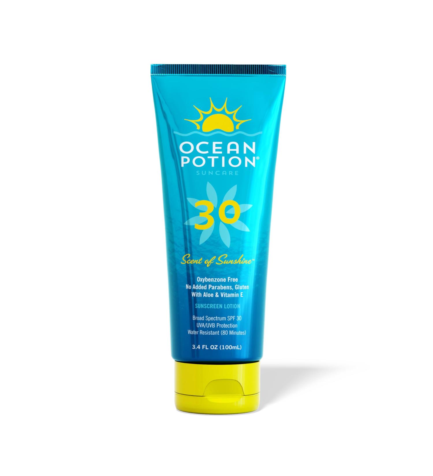 Ocean Potion Sunscreen Lotion SPF#30 3.4oz - Buy Online on GoSupps.com