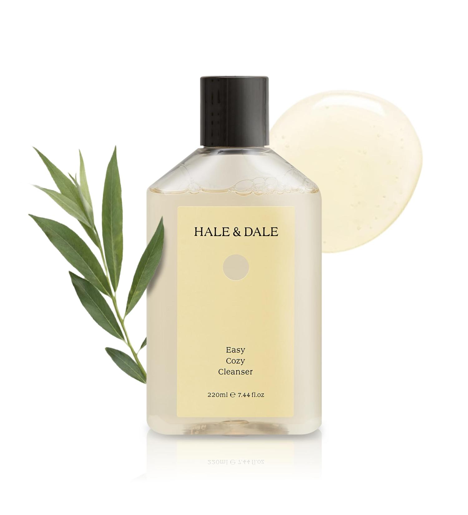 HALE&DALE Easy Cozy 2 in 1 Cleanser - Cypress Phyton Serum Face Wash | Natural Vegan Cruelty-Free Sulfate-Free K-Beauty - 7.44 fl. oz - Buy Online on GoSupps.com
