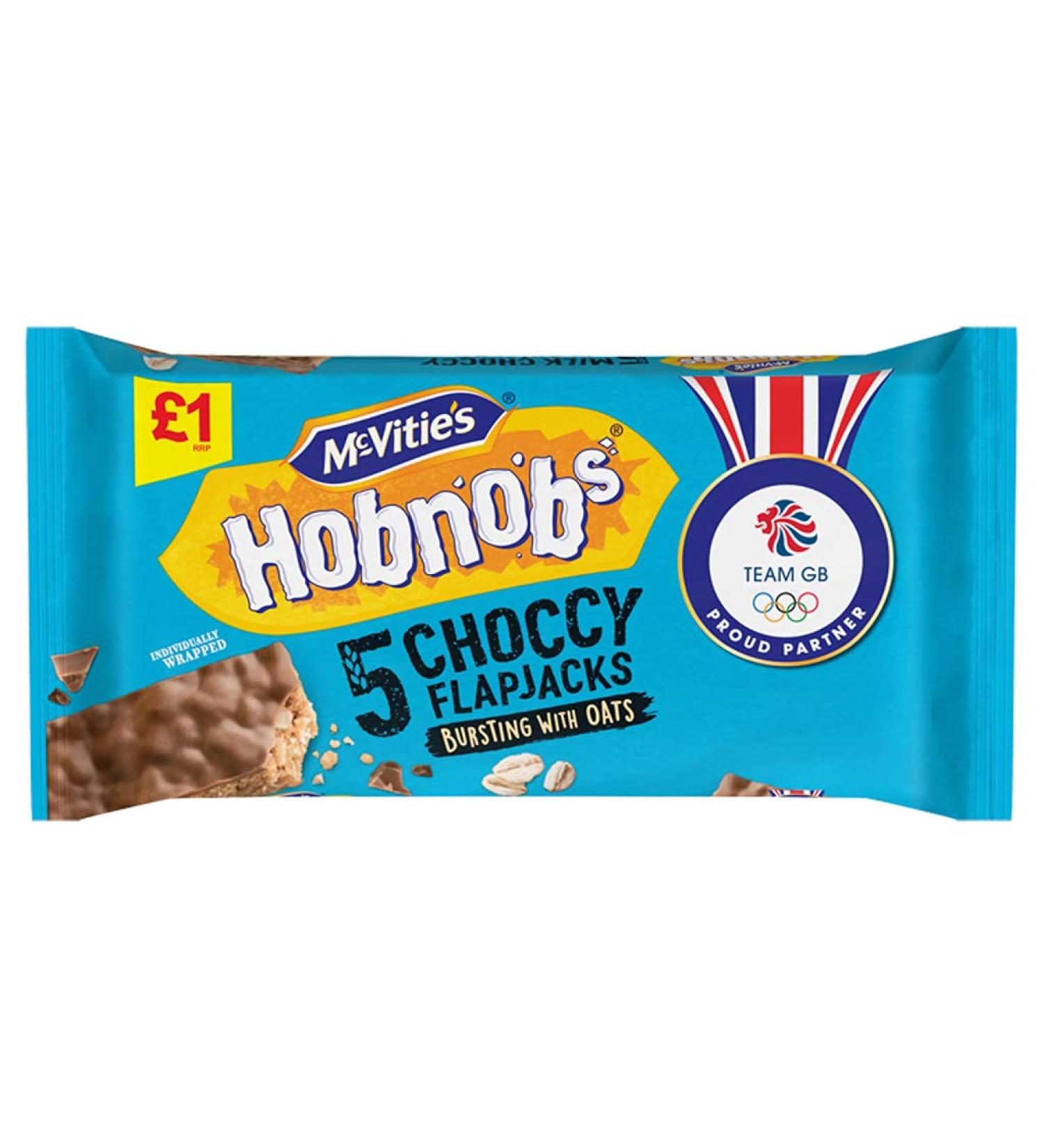 McVitie's Hobnobs Flapjacks Chocolate Cake Bars 131.8g