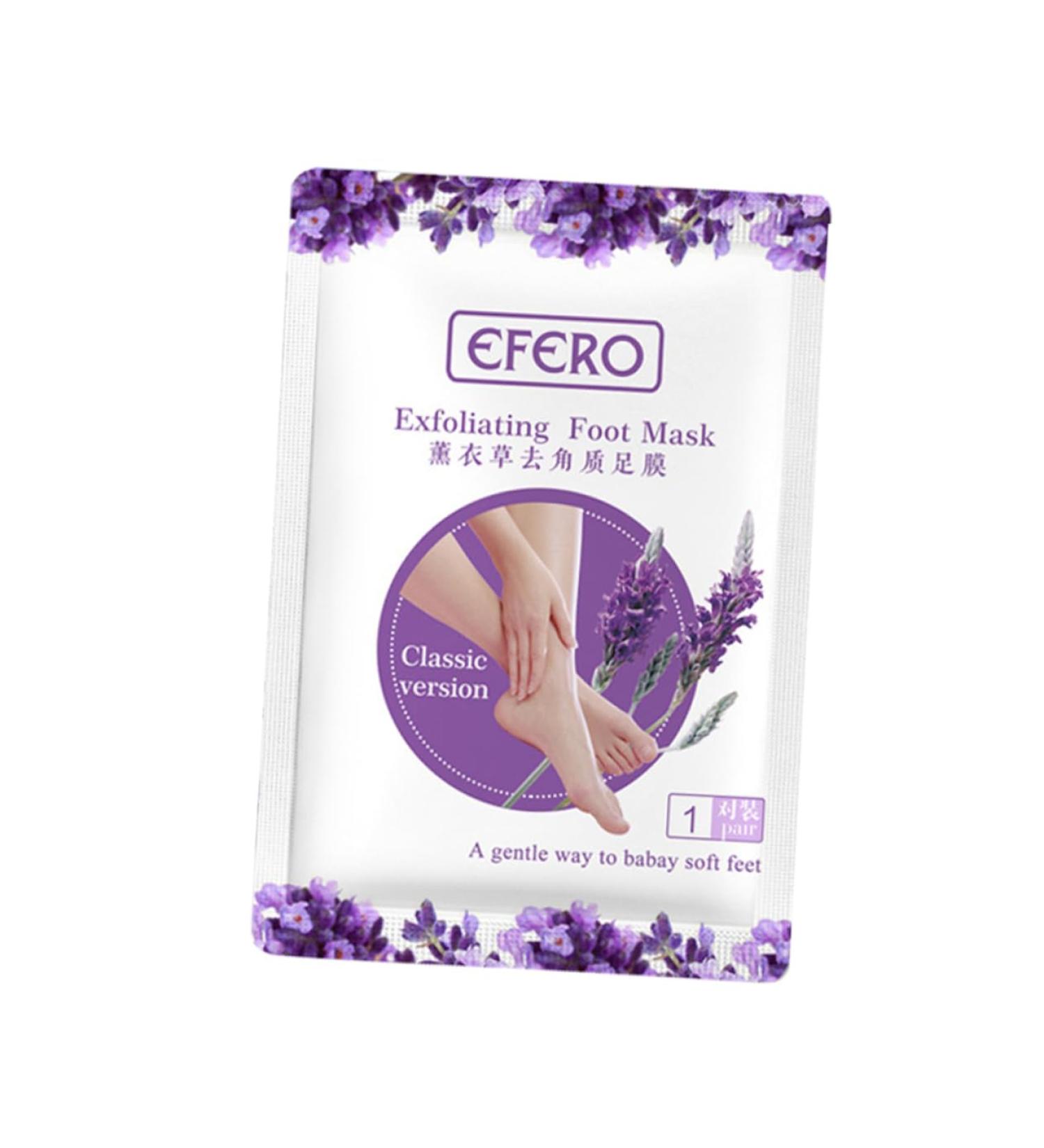 FRCOLOR Beauty Mask 2 Pairs Dead Skin Callus Exfoliating Foot Mask Pedicure Moisturizing Mask Spa Foot Socks Dead Skin Remover for Feet Hard Nourish Foot Patch Non-woven Plus Plastic Bag - Buy Online on GoSupps.com