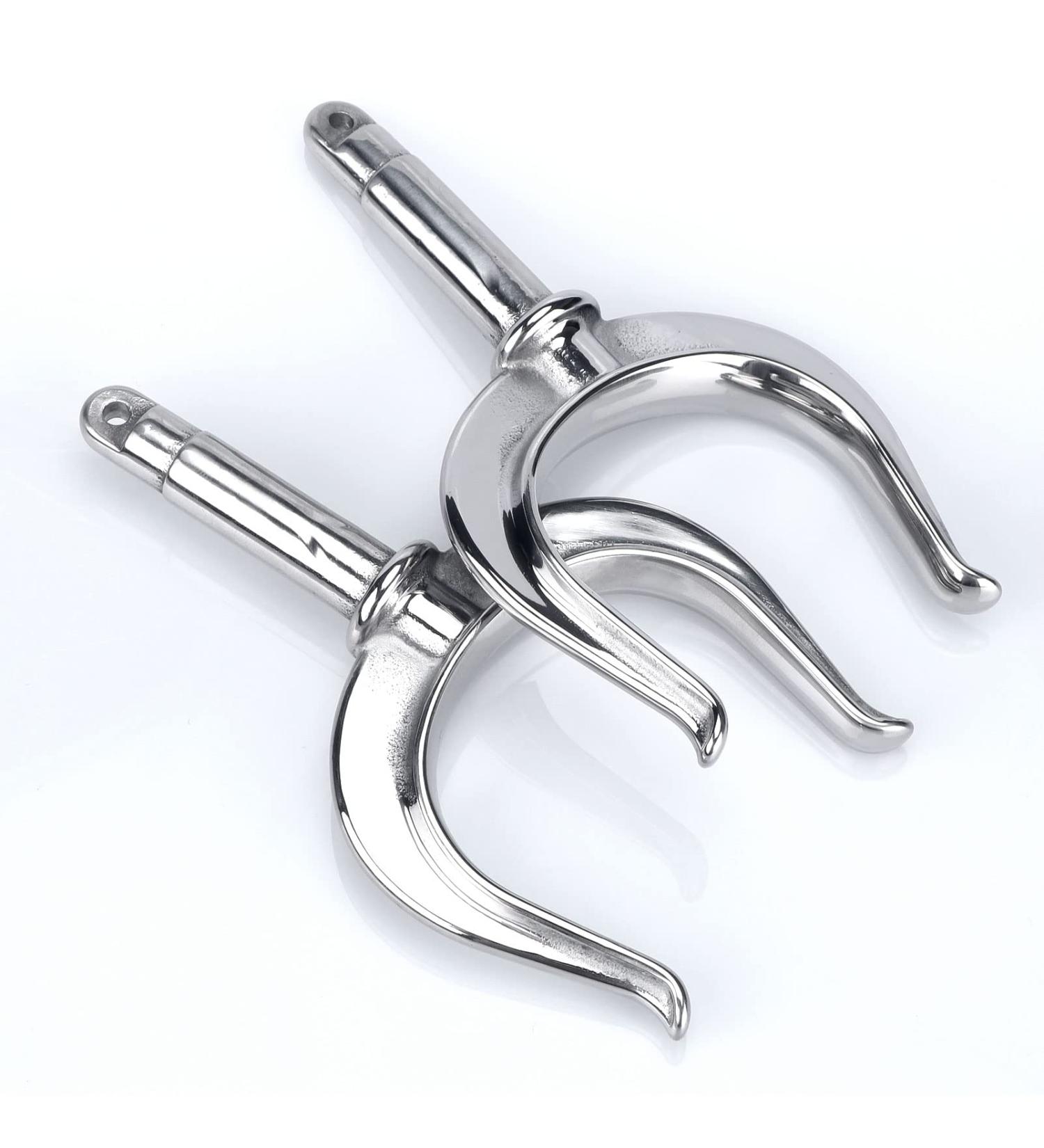 Marinebaby 316 Stainless Steel Boat Oarlock Rowlock Set - 2PCS | Ideal for Small Boats, Canoes, Dinghies, and Lifeboats - Buy Online on GoSupps.com