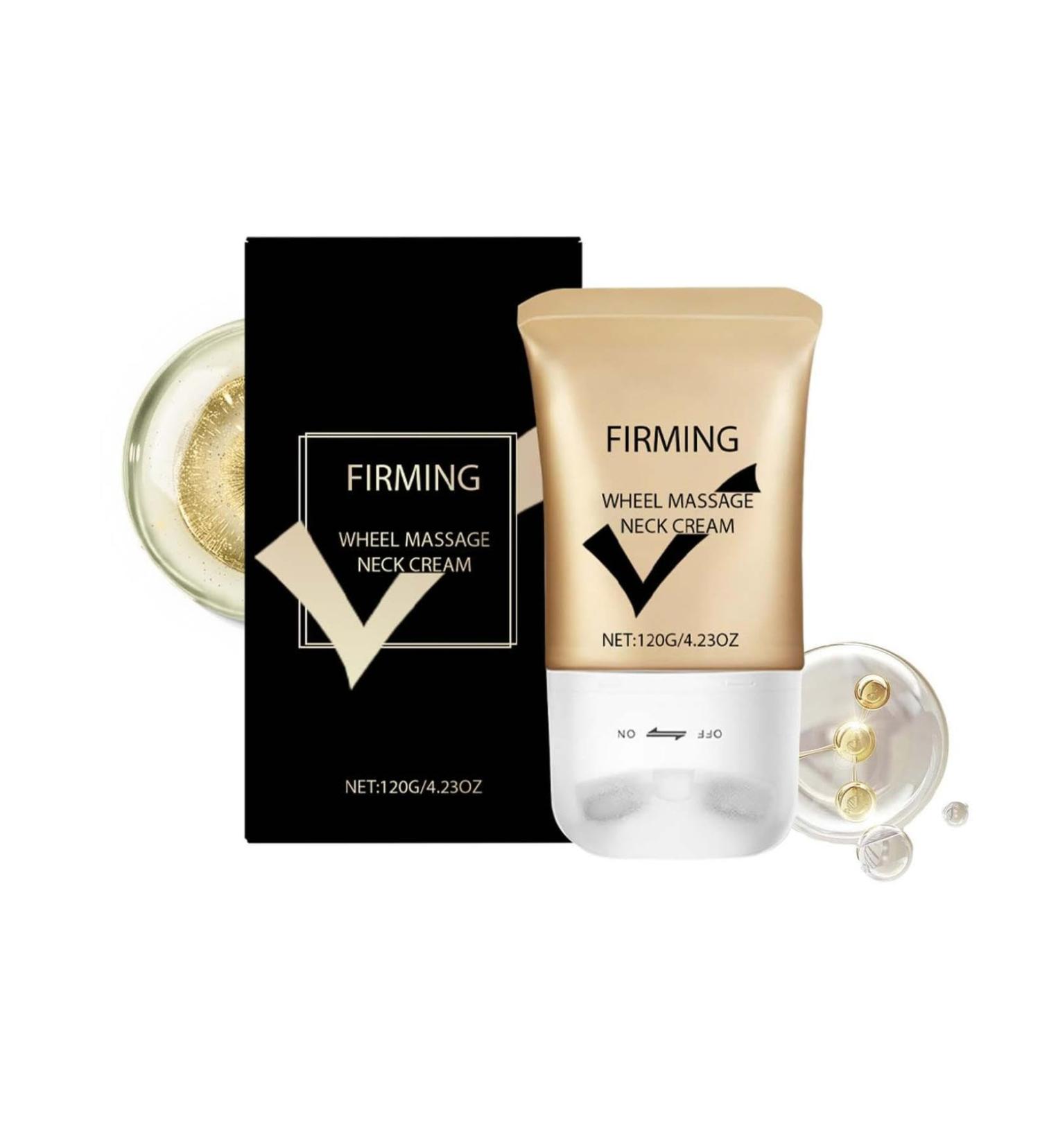 Firming Neck Cream Tighten and Lift Neck Cream with Double Roller Massage Neck Tightening Cream Anti-Aging Neck Cream for Lifting and Tightening Moisturizing and Nourishing (1) - Buy Online on GoSupps.com