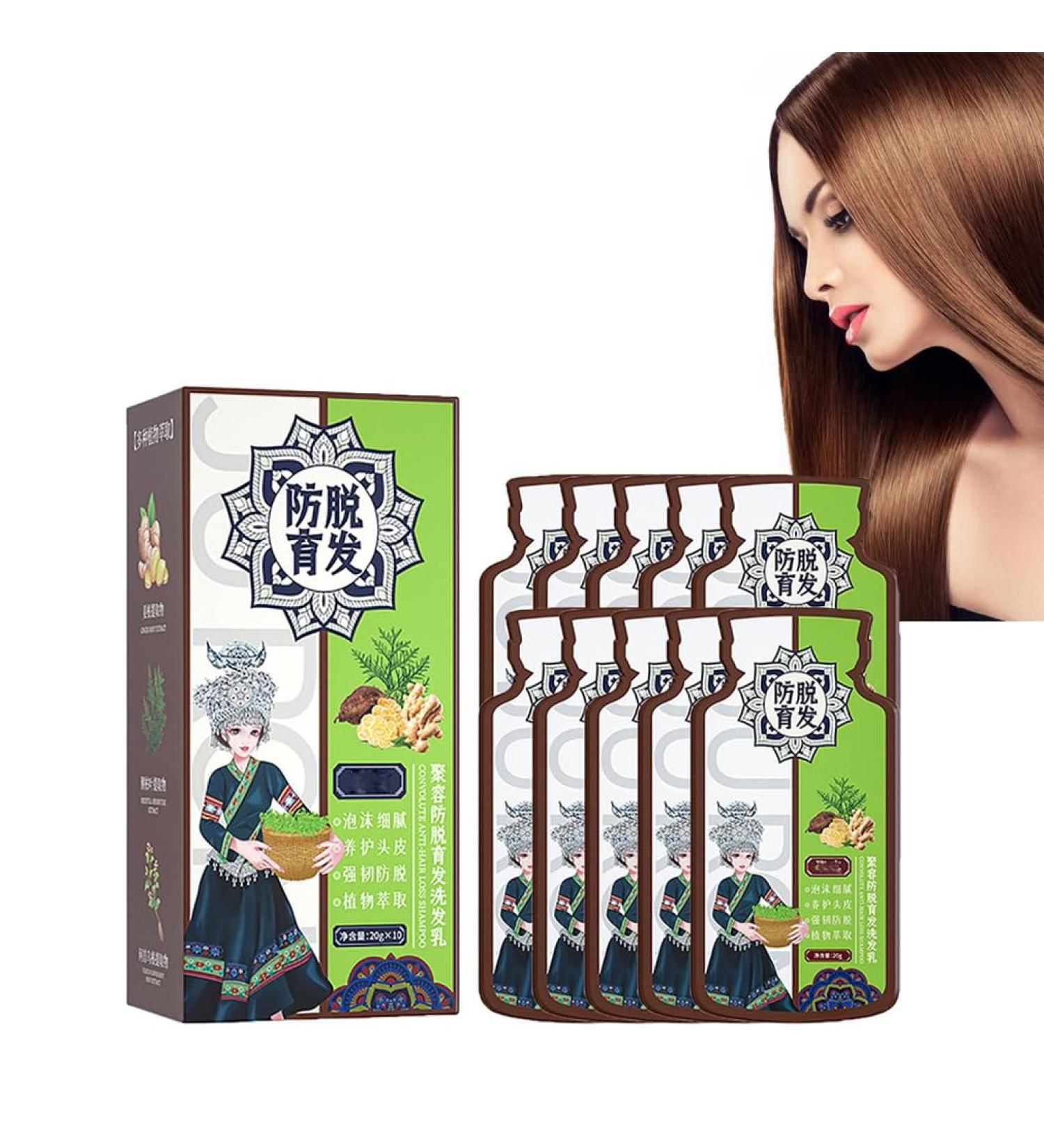 Shampooing explosif au gingembre et aux produits phytochimiques pour le contr le de la chute des cheveux extrait de plante de gingembre shampooing anti-chute de cheveux shampooing naturel bio 1 bo te - Buy Online on GoSupps.com