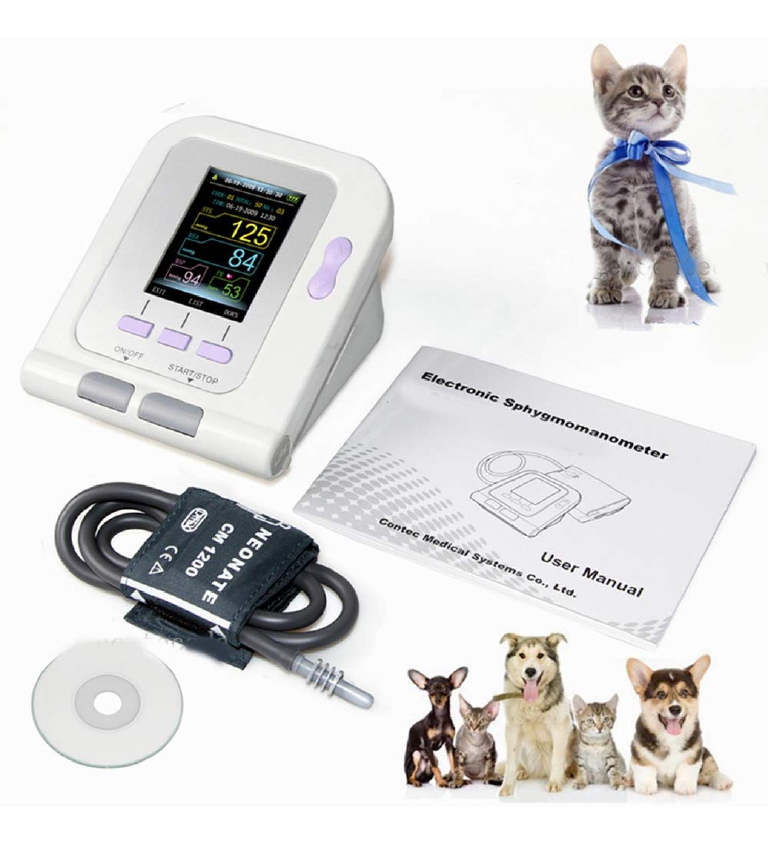 TQ Digital Veterinary Blood Pressure Monitor for Dogs Cats & Pets | NIBP Cuff & Software - International Shipping Available - Buy Online on GoSupps.com