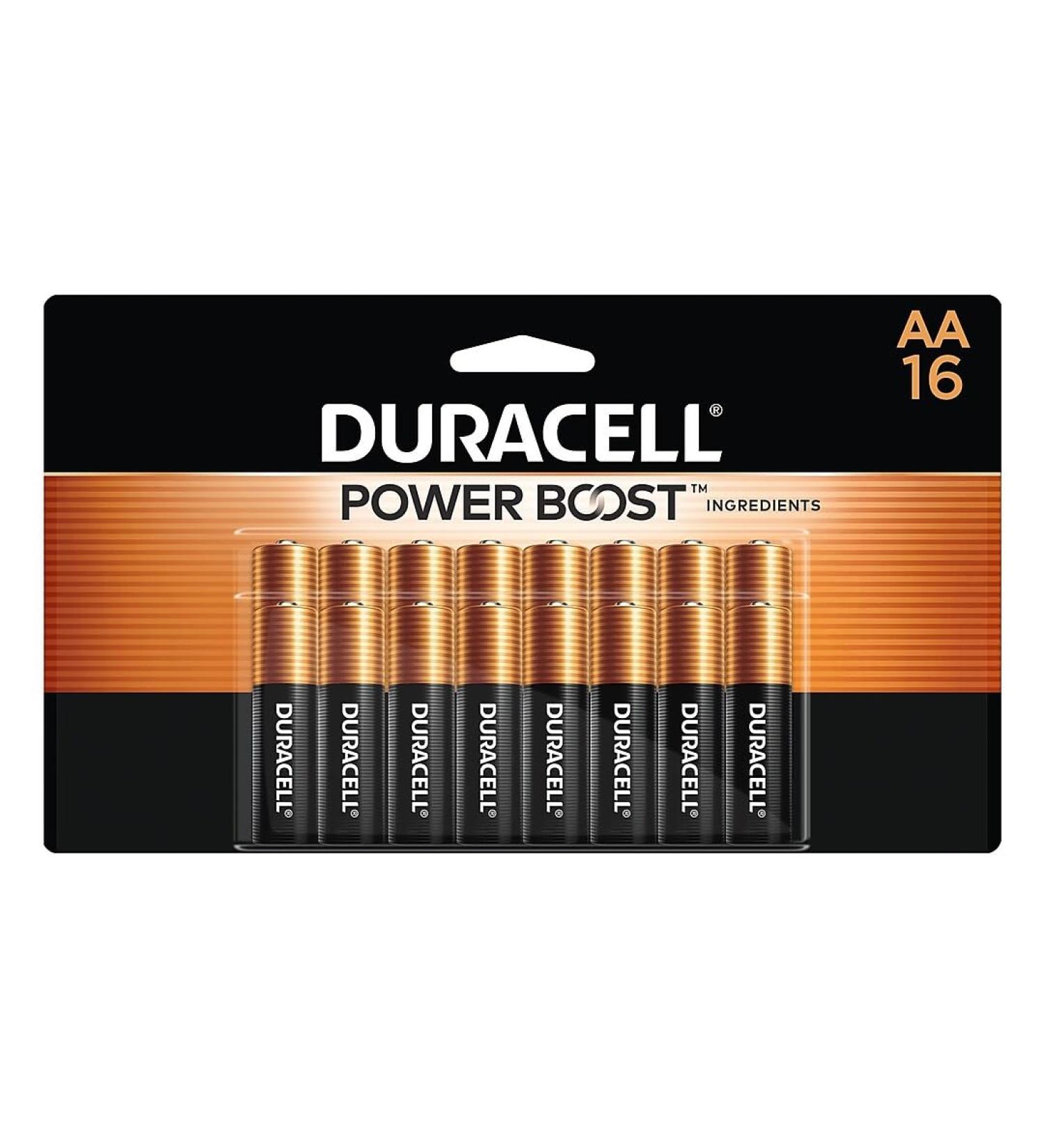 Duracell Coppertop AA Alkaline Batteries - 16 Pack | Long-Lasting Power for All Devices - Buy Internationally - Buy Online on GoSupps.com