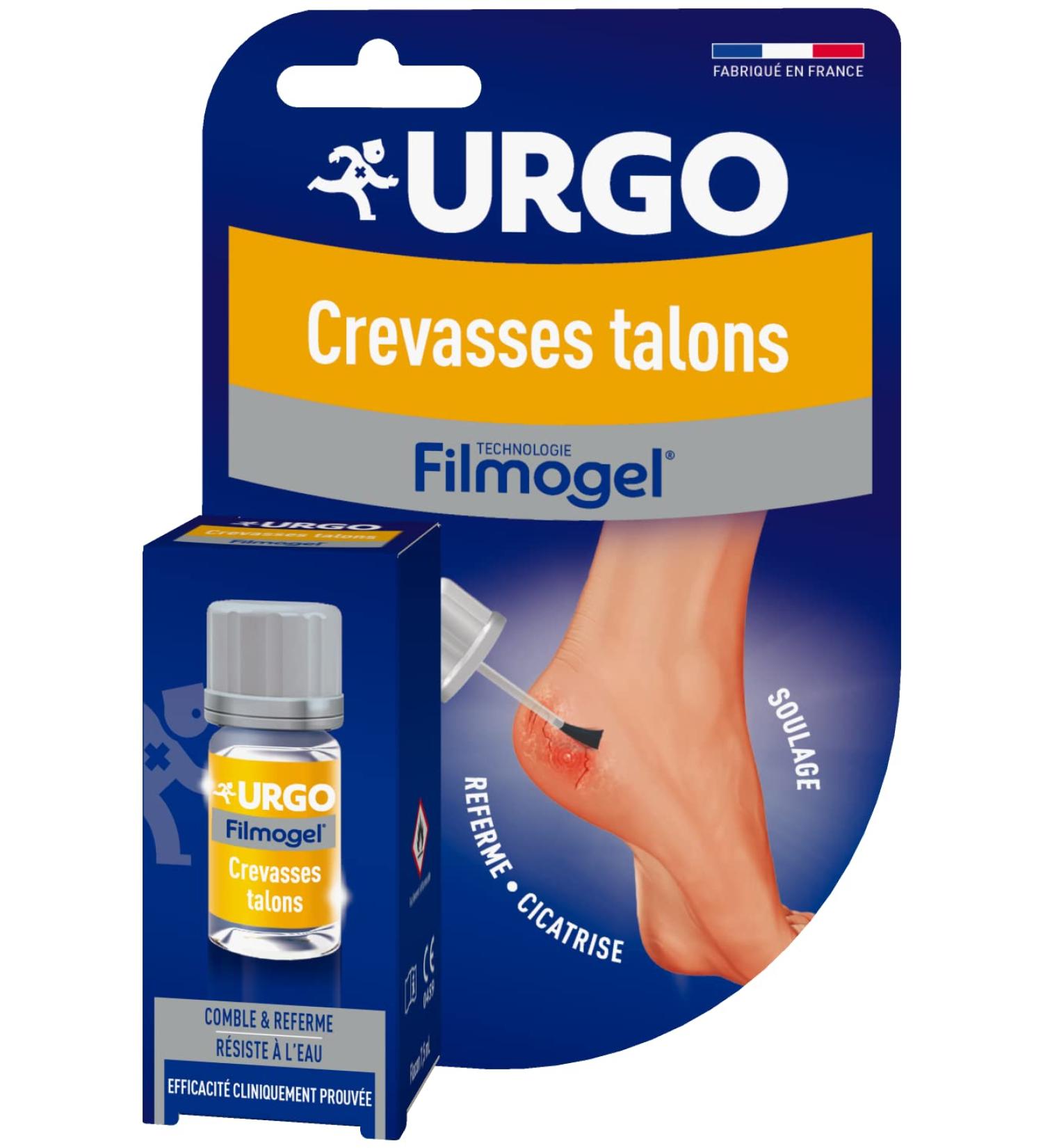 Urgo - Filmogel Cracks Cracked Heels - Protective Film - Pain Relief - 10ml - Buy Online on GoSupps.com