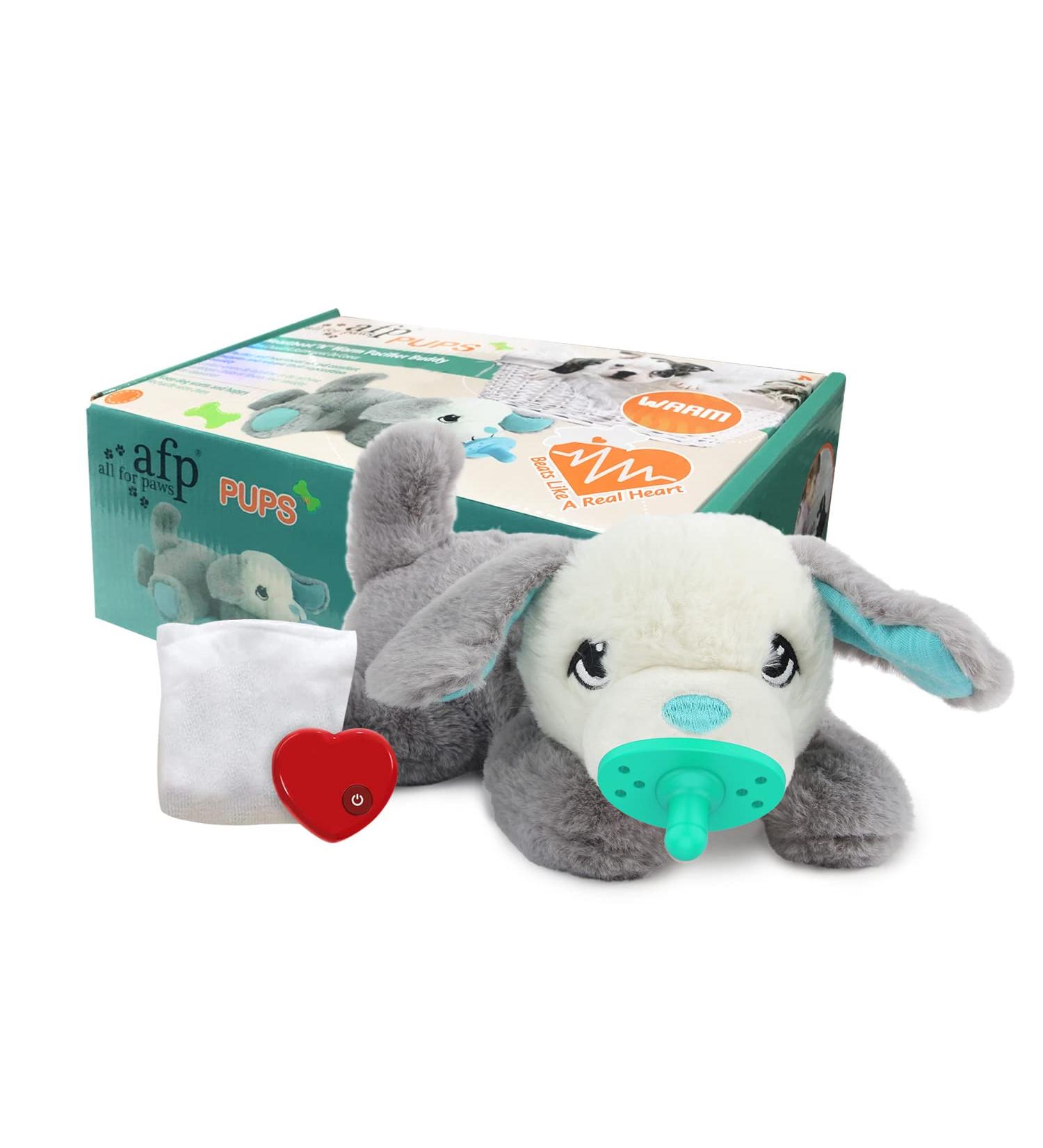 All For Paws Cuddly Toy for Dogs - Heartbeat Plush Puppy Toy for Behavioral Aid | International Shipping Available - Buy Online on GoSupps.com