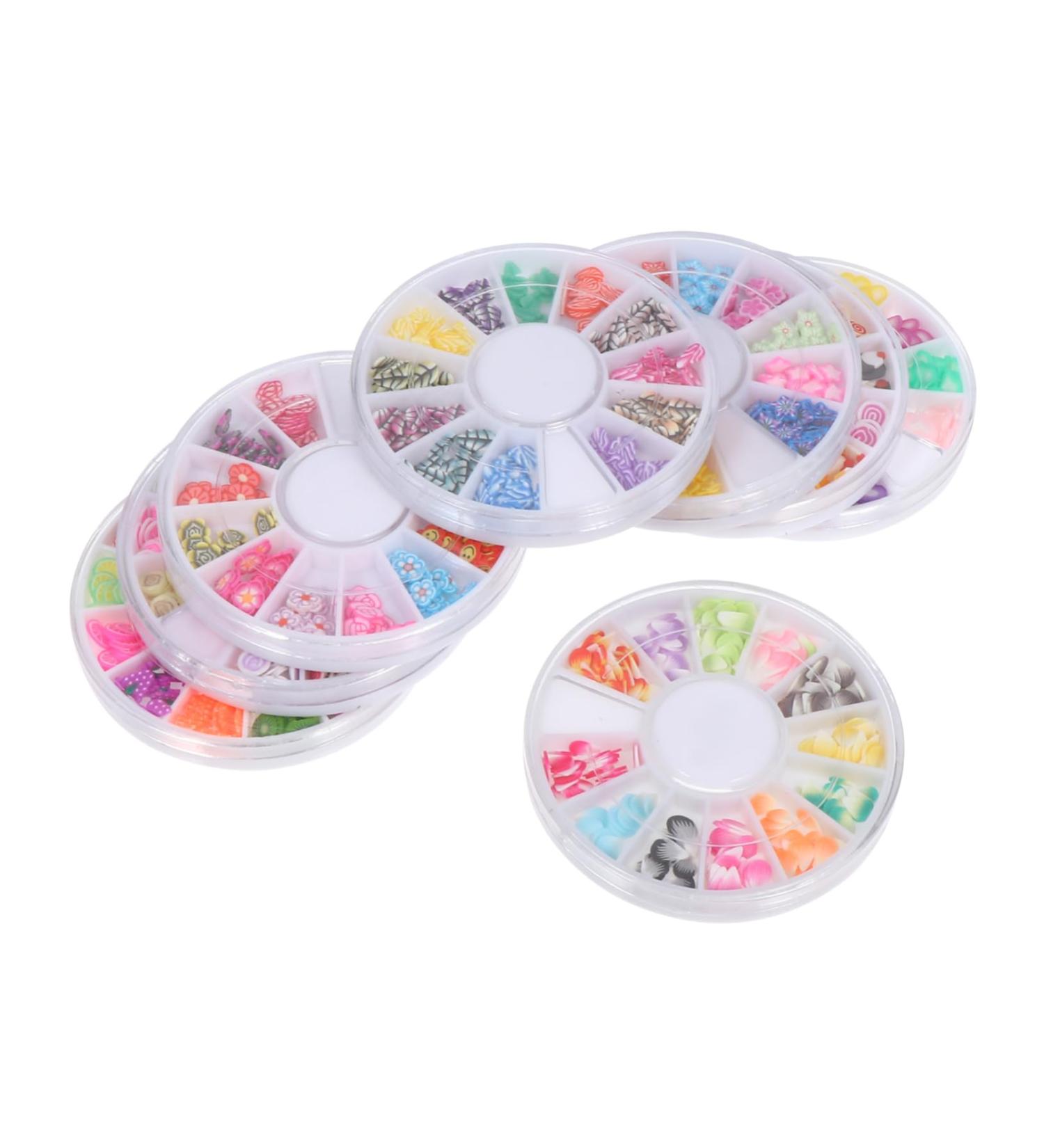 DOITOOL Nail Jewels 8 Boxes Soft Pottery Assorted Fruit Slices Fruit Slices for Nail Art Nail Accessories Fruit Embellishments Craft Making Patch Diy Nail Flakes Cartoon 3d Polymer Clay - Buy Online on GoSupps.com