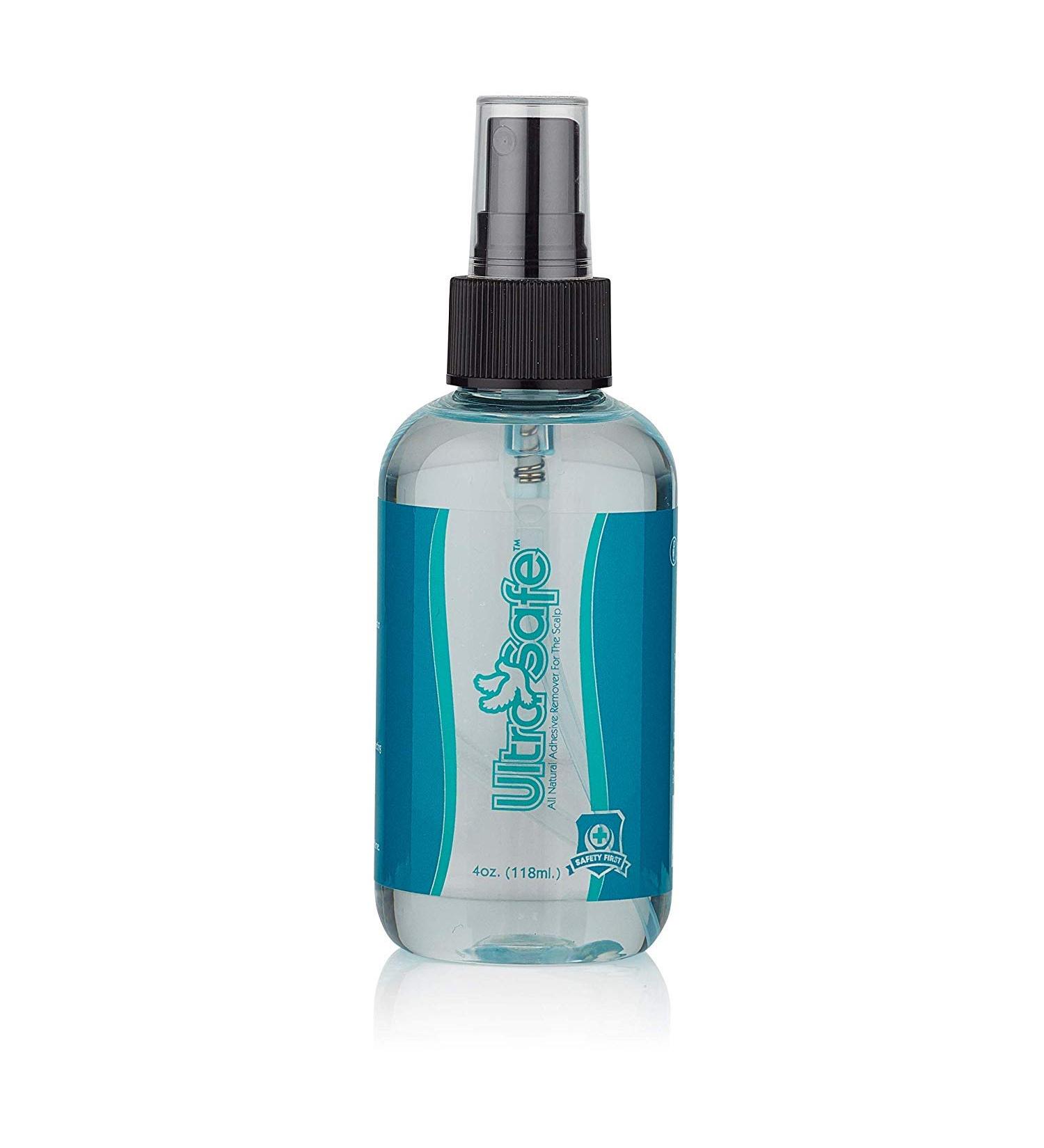 Ultra-Safe All Natural Wig Adhesive Remover | Hair Extensions & Lace Wigs | Safe & Easy 4oz Spray - Buy Online on GoSupps.com