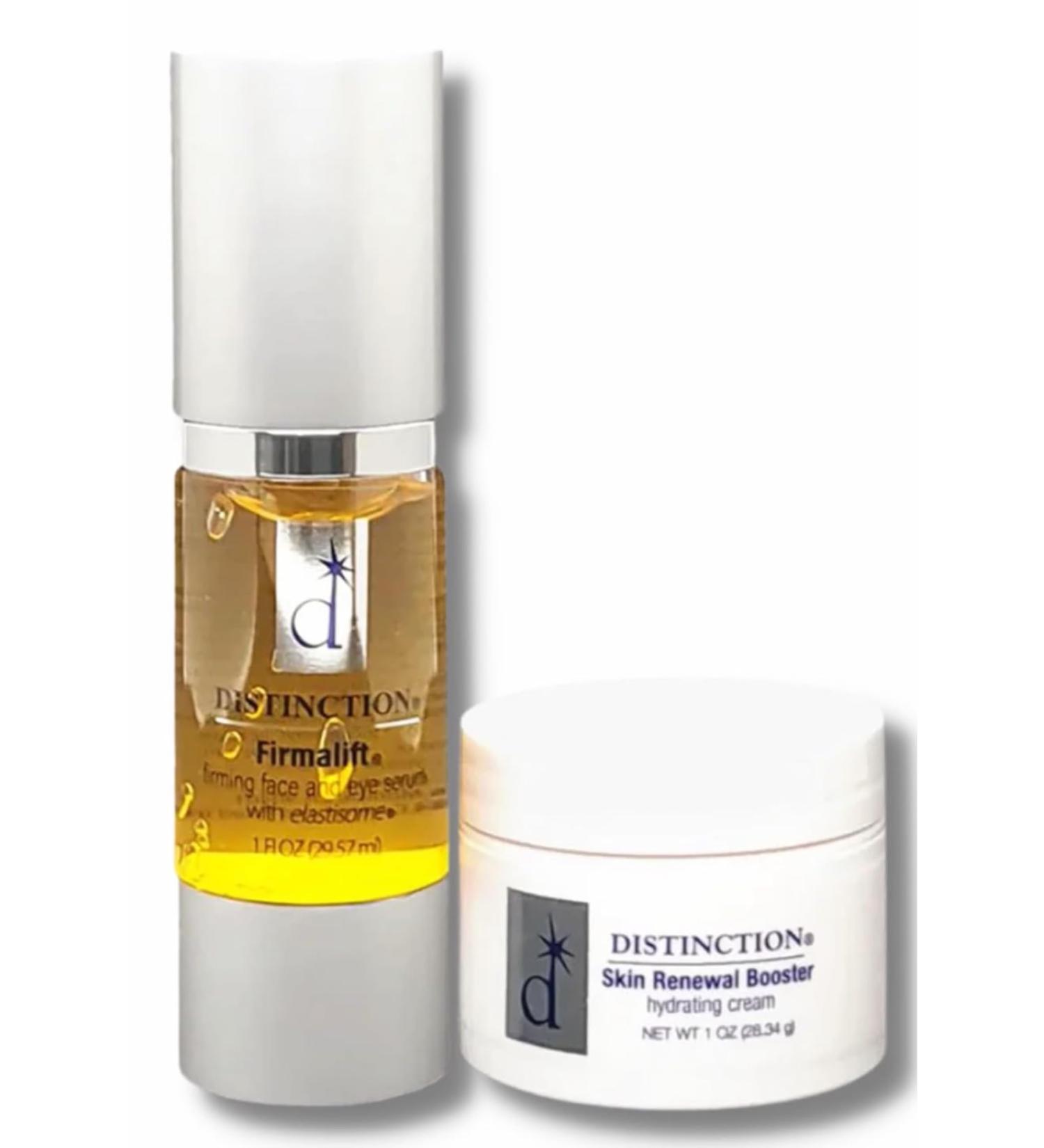 Buy Distinction Firmalift & Renewal Booster - Anti Aging Serum & Moisturizer for Fine Lines & Wrinkles - International Shipping Available - Buy Online on GoSupps.com