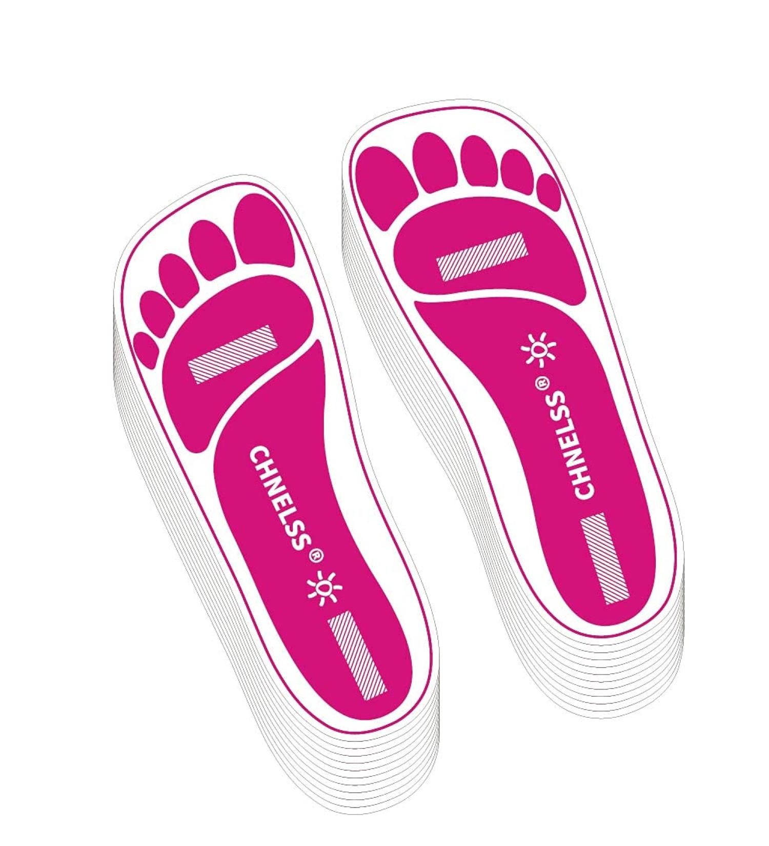Pink 25 Pairs (50 Feet) of Spray Tanning Tan Sole Protector Sticky Sunless Disposable - Protect Your Soles During Tanning Sessions - Buy Online on GoSupps.com