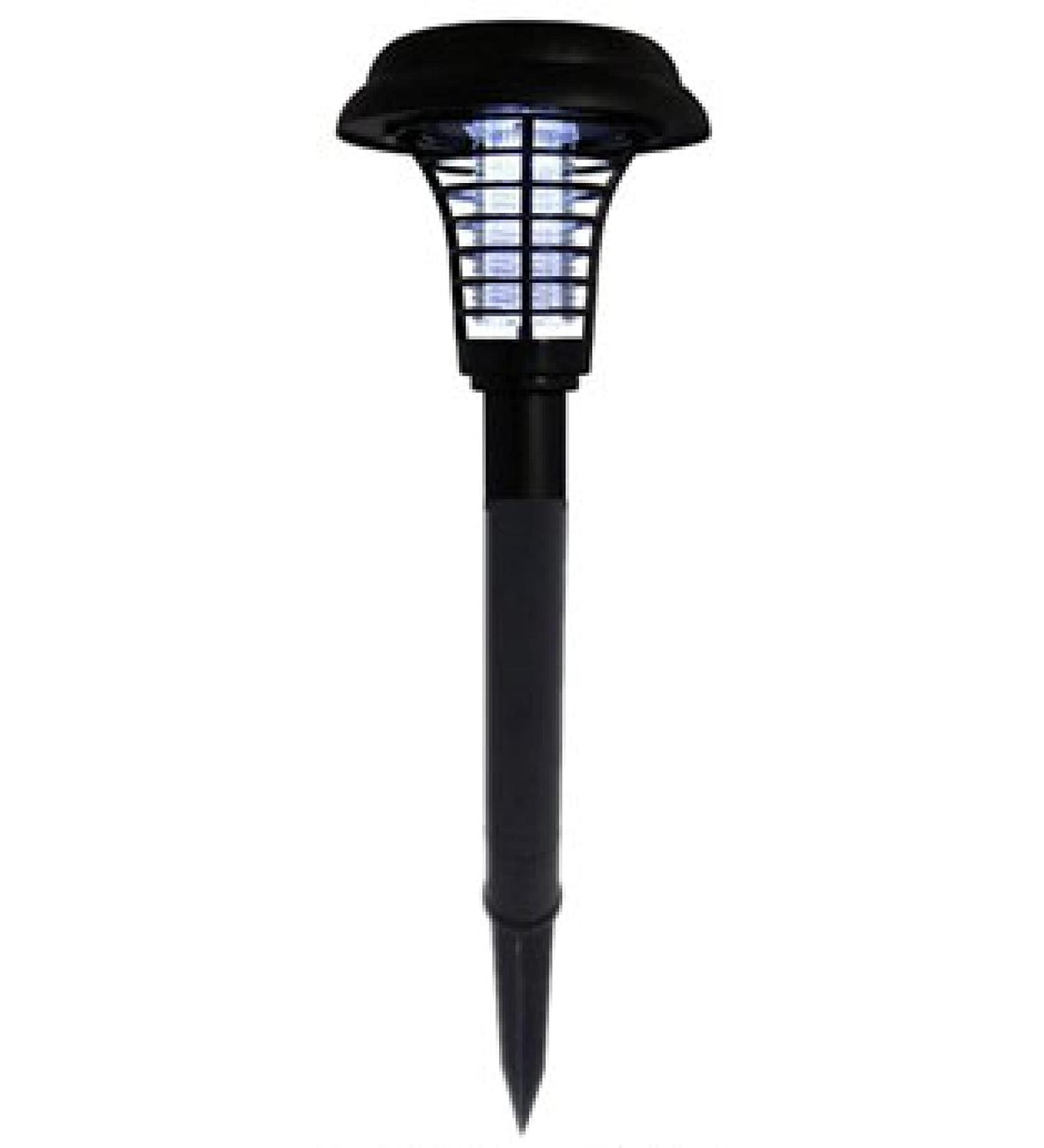 Krfnmy Solar Mosquito Killer Outdoor Led Household Mosquito Killer Environmentally Friendly Lawn Mosquito Killer Lamp for Indoor and Outdoor Use 16.5*5.3 inches Purple white - Buy Online on GoSupps.com