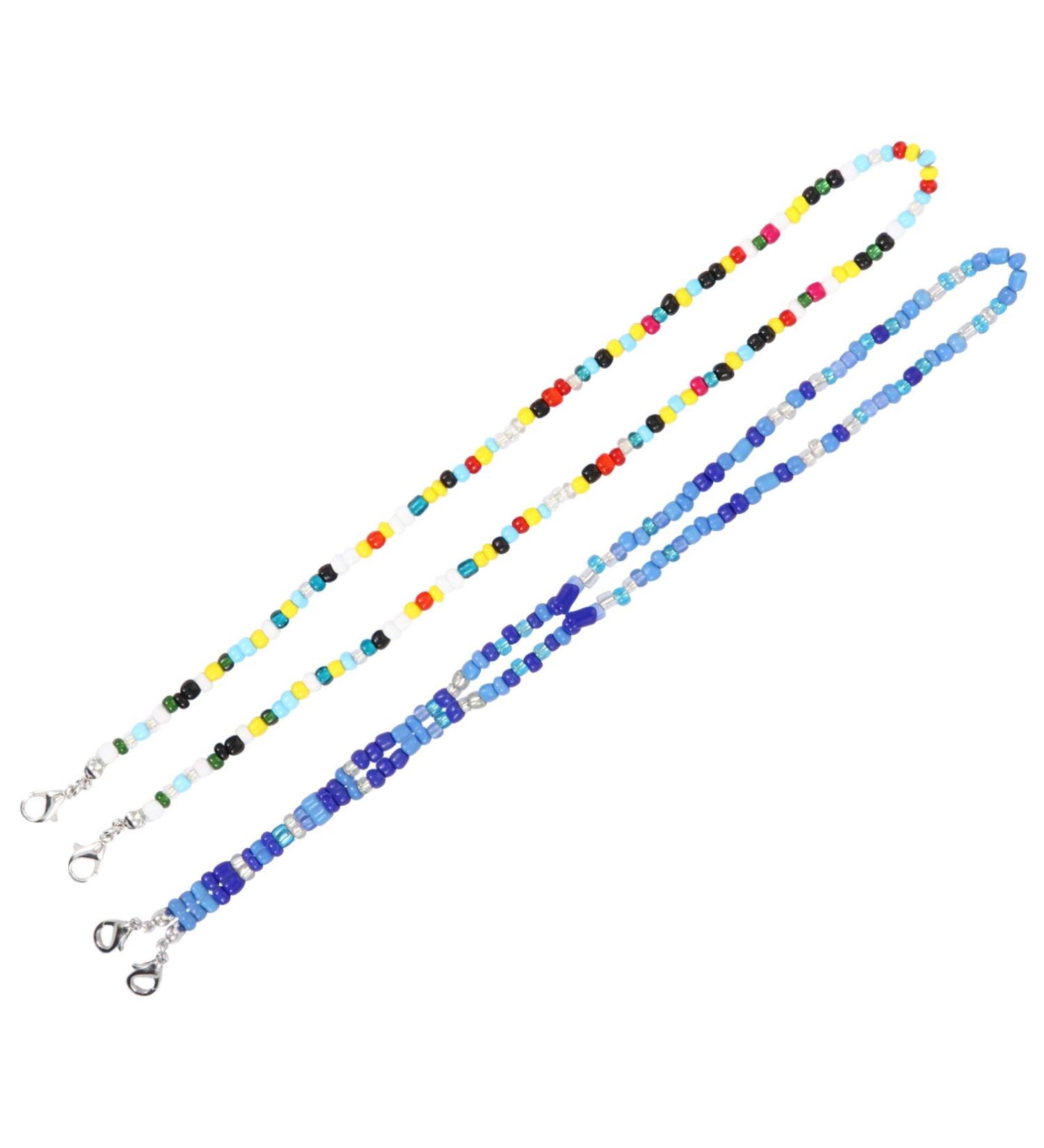 Shop Minkissy 2 Pcs Glasses Mask Chain & Strap - Stylish Durable and Versatile Neck Holders for Glasses & Face Masks - Buy Online on GoSupps.com
