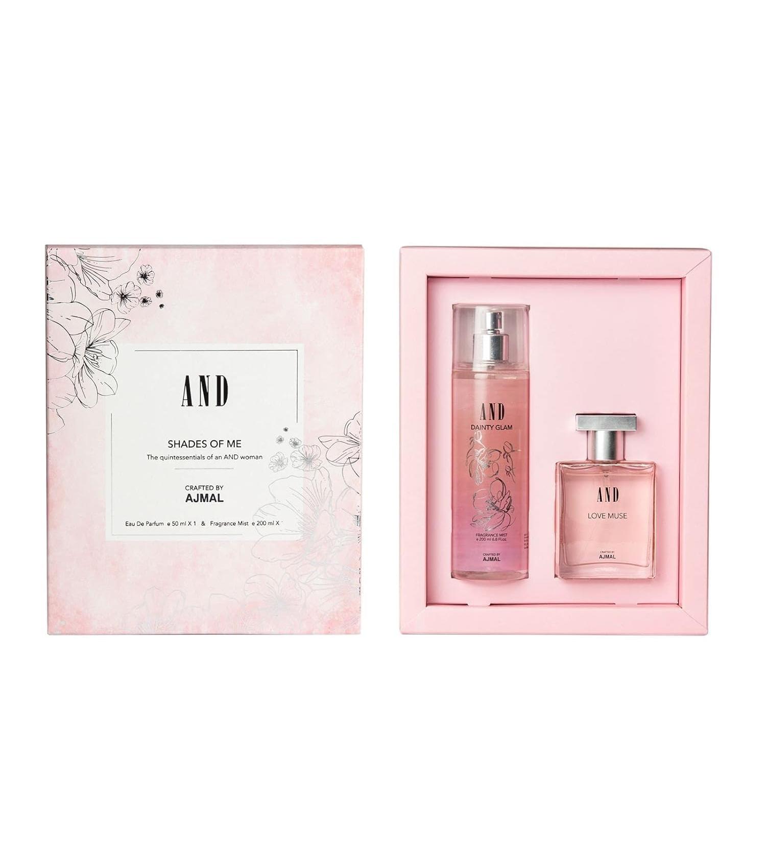 A.N.D Love Muse Citrus Eau De Parfum 50Ml & Dainty Glam Body Mist 200Ml For Women - Buy Online on GoSupps.com