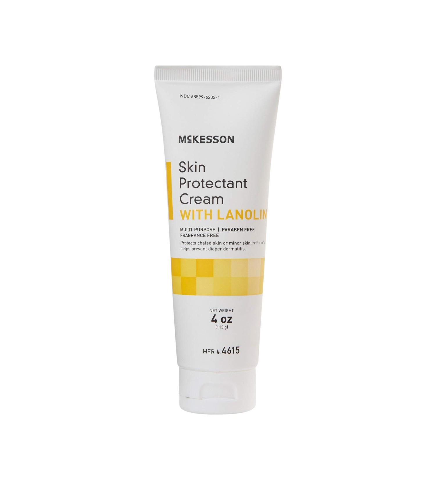McKesson Skin Protectant Cream with Lanolin - Paraben & Fragrance Free - 4 oz (1 ct) - Buy Online on GoSupps.com