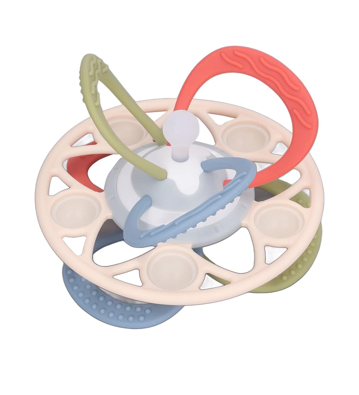 Silicone Baby Teething Toy - Easy to Use and Soothing for Daily Teething Relief - Buy Online on GoSupps.com