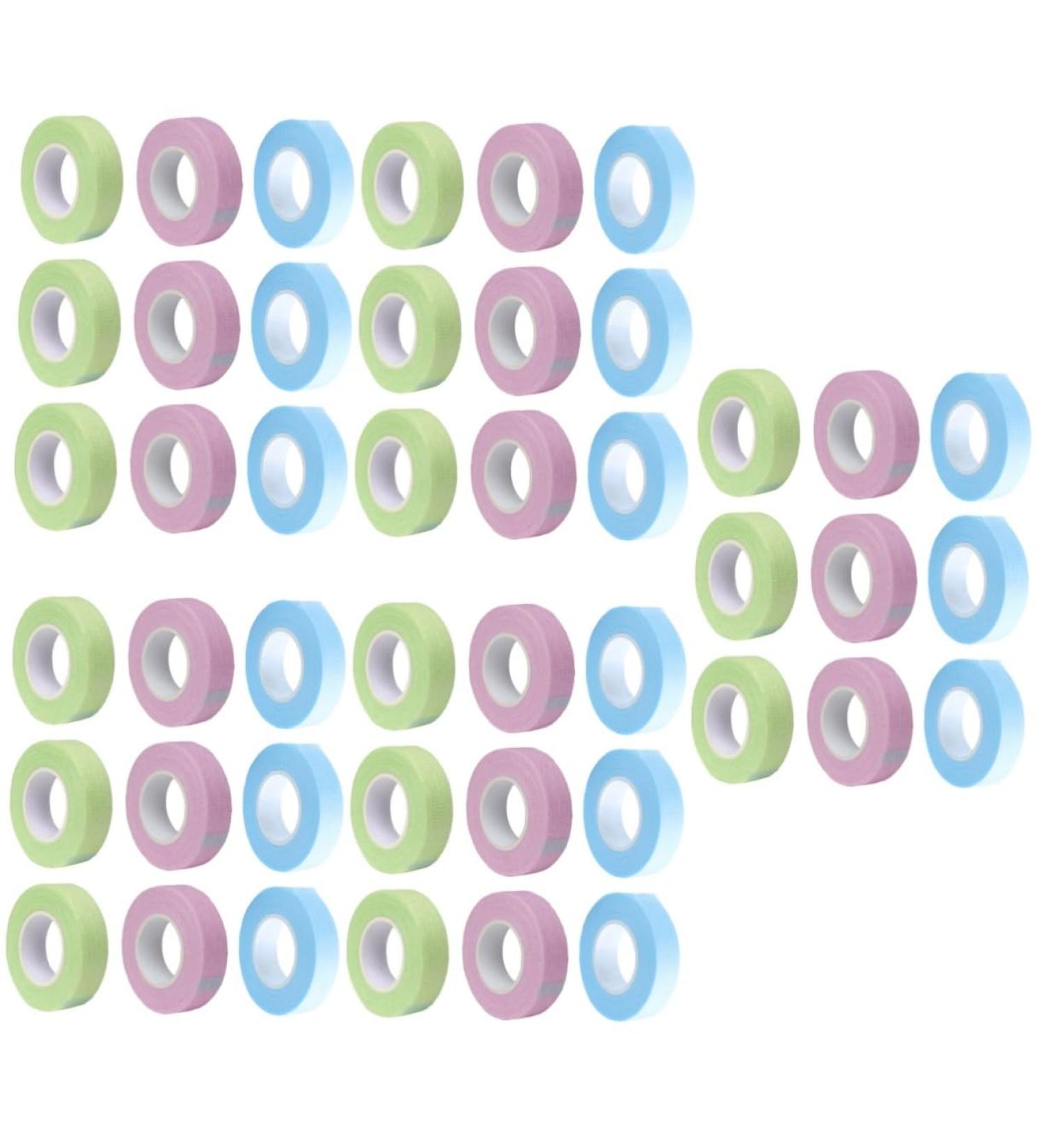 FRCOLOR 60 Rolls Lash Tape Eyelash Tapes Grafting Eyelash Tool Breathable Lash Tape Makeup Supplies Grafting Eyelash Auxiliary Tapes Non-woven Fabric Zone With Holes - Buy Online on GoSupps.com