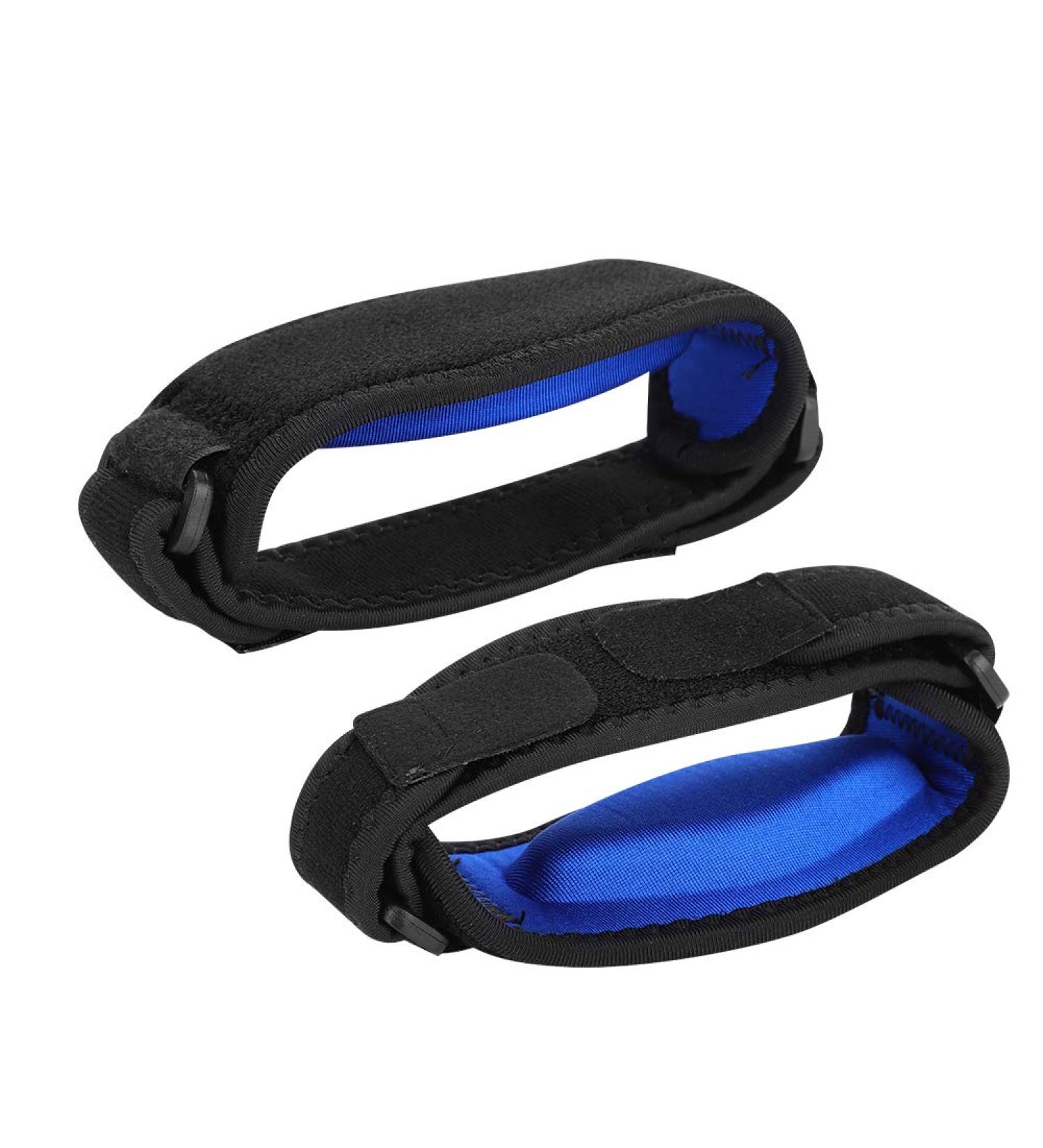 Adults Sports Elbow Support Brace - Tennis & Basketball Protector Strap for Tennis Elbow Relief (Blue - Buy Online on GoSupps.com