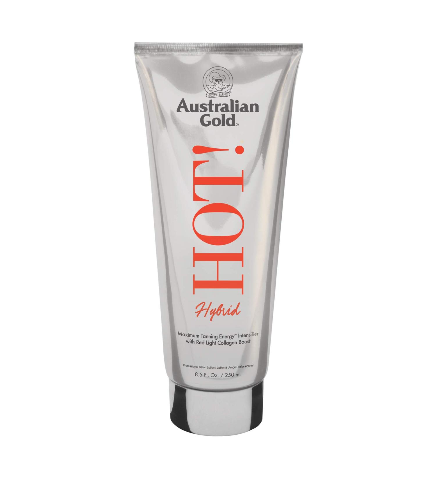 Australian Gold Hot Hybrid 8.5 oz - Premium Tanning Lotion for Radiant Skin - Shop Worldwide Delivery - Buy Online on GoSupps.com