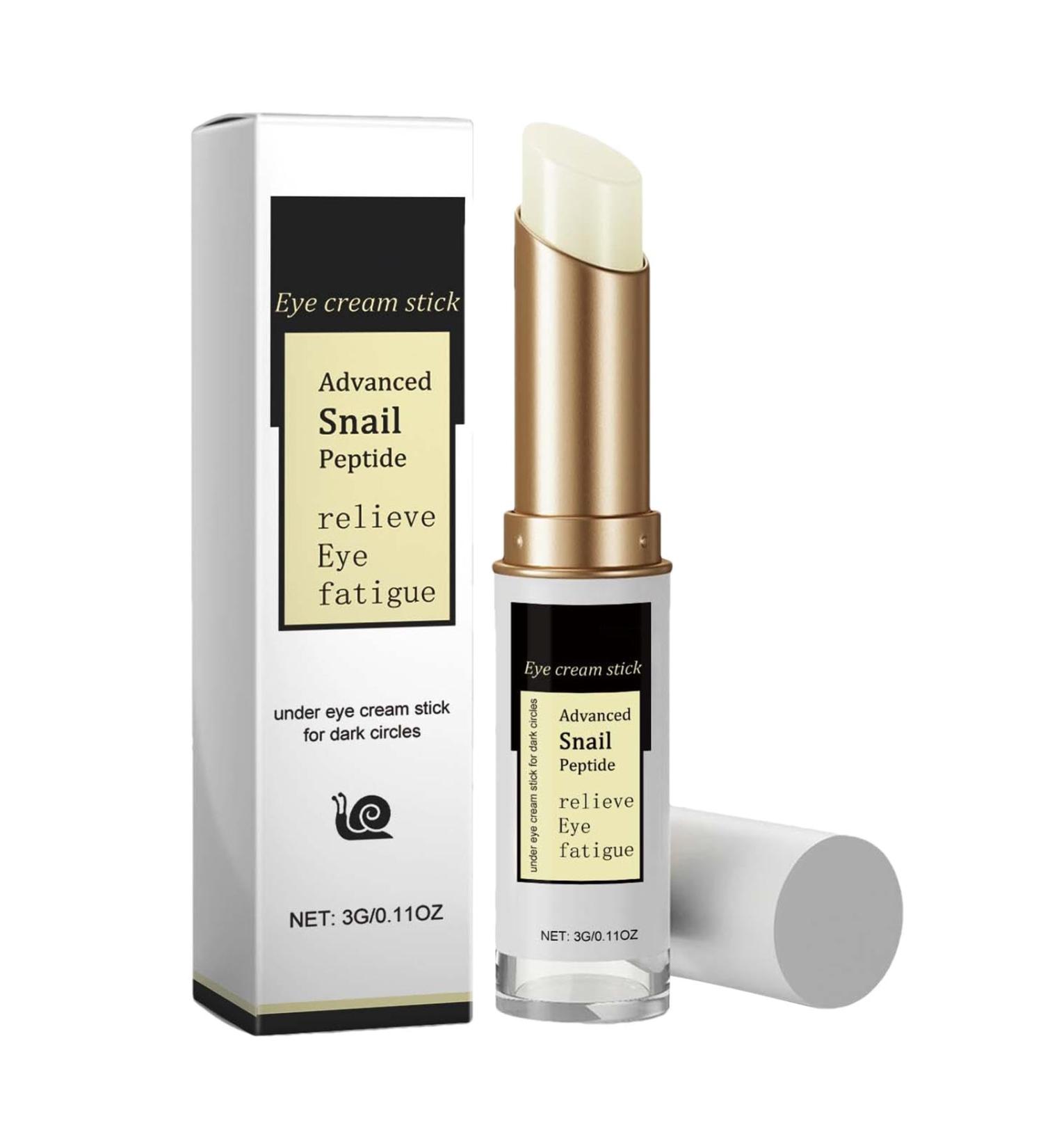 Snail Eye Cream Stick Eye Moisturizer Stick Eye Bag Cream Snail Dark Eye Cream Snail Mucin Eye Cream Hydrating Eye Stick Eye Fatigue Relief Cream Puffiness Eye Cream Eye Cream For Wrinkles - Buy Online on GoSupps.com
