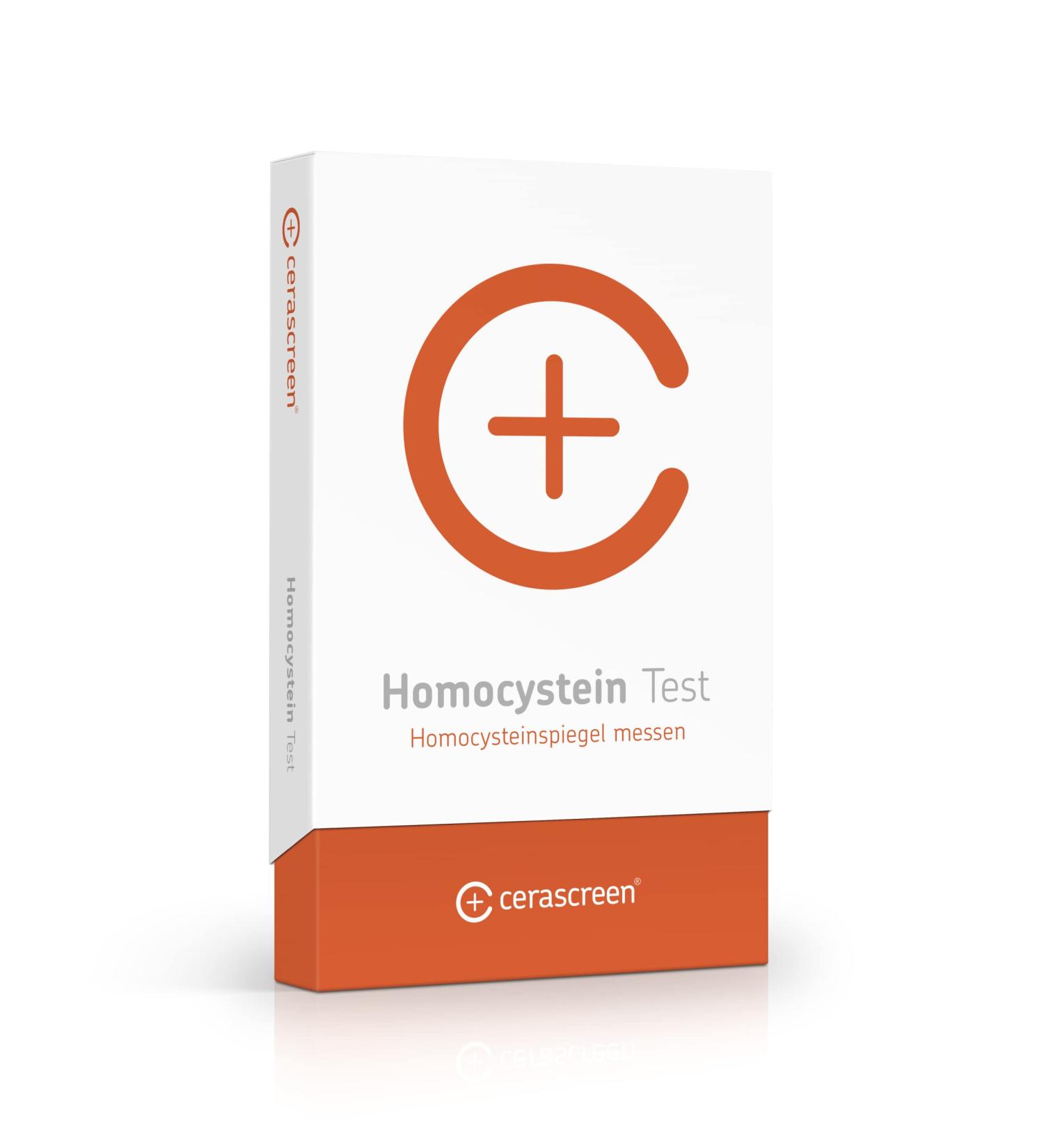 Homocysteine Test from Cerascreen | Convenient Home Testing for Arteriosclerosis & Hypertension | Professional Lab Analysis & Detailed Report - Buy Online on GoSupps.com