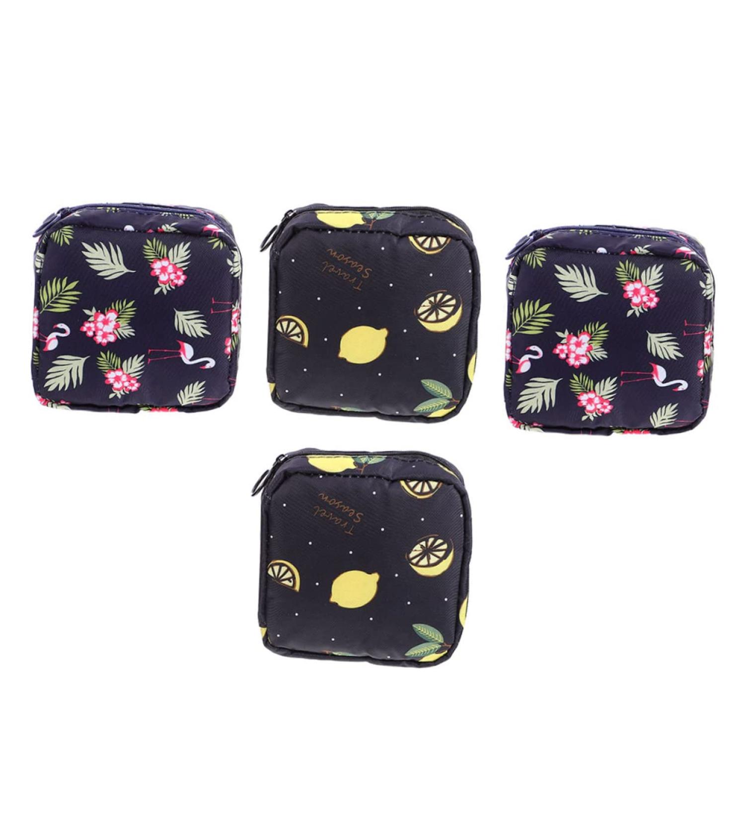 Buy Cabilock 4-Piece Storage Bag Set for Women's Bandages - Perfect First Period Gifts & Cute Wallet for Girls - Ideal Travel Tote & Organizing Solution - Buy Online on GoSupps.com