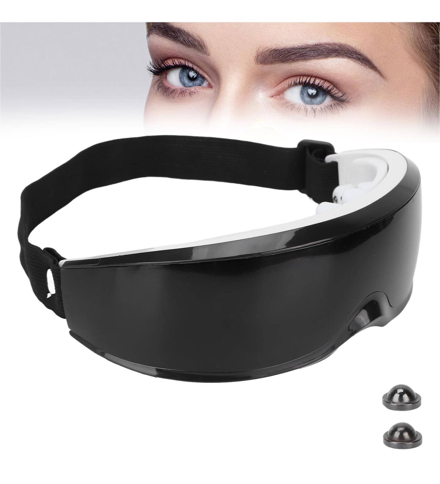 Electrical Eye Massage Device | Dark Circles Relief & Vibration Therapy | 9 Modes for Eye Fatigue Tear Bags & Crow's Feet - Buy Online on GoSupps.com