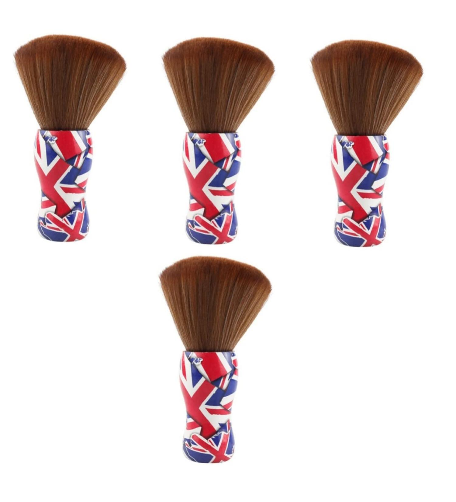 Minkissy 4-Piece Professional Hair Cleaning Brush Set - Salon Razor Brush & Beard Care Accessories - Ideal Gift for Men - Buy Online on GoSupps.com