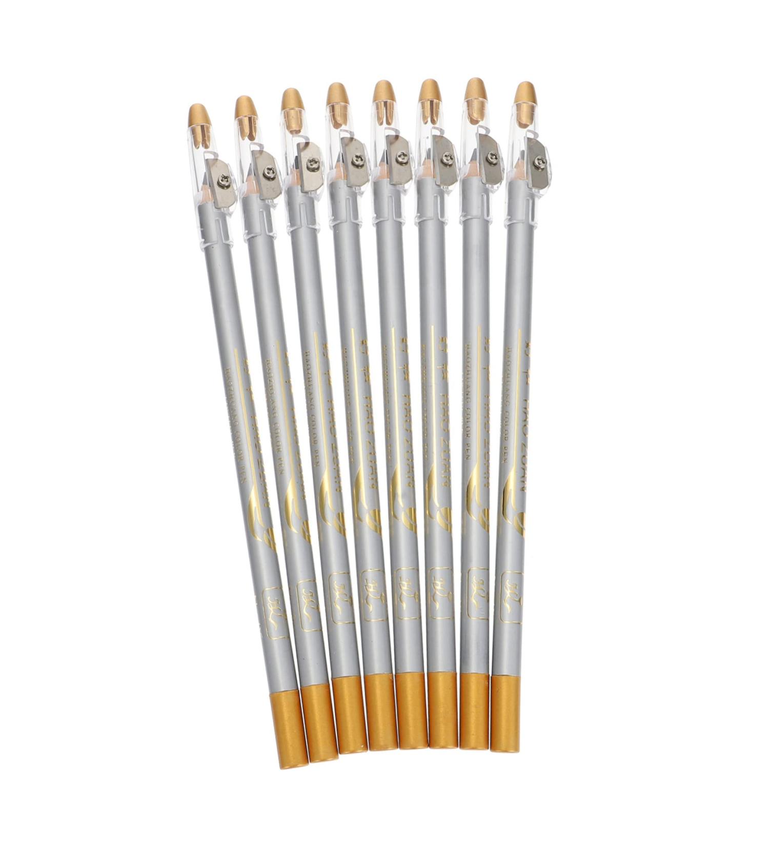 OHPHCALL 8pcs Eyebrow -in- Eyeliner Girls Pencils Brighten Women Makeup Sharpener Pencil Tool Strokes with - Buy Online on GoSupps.com