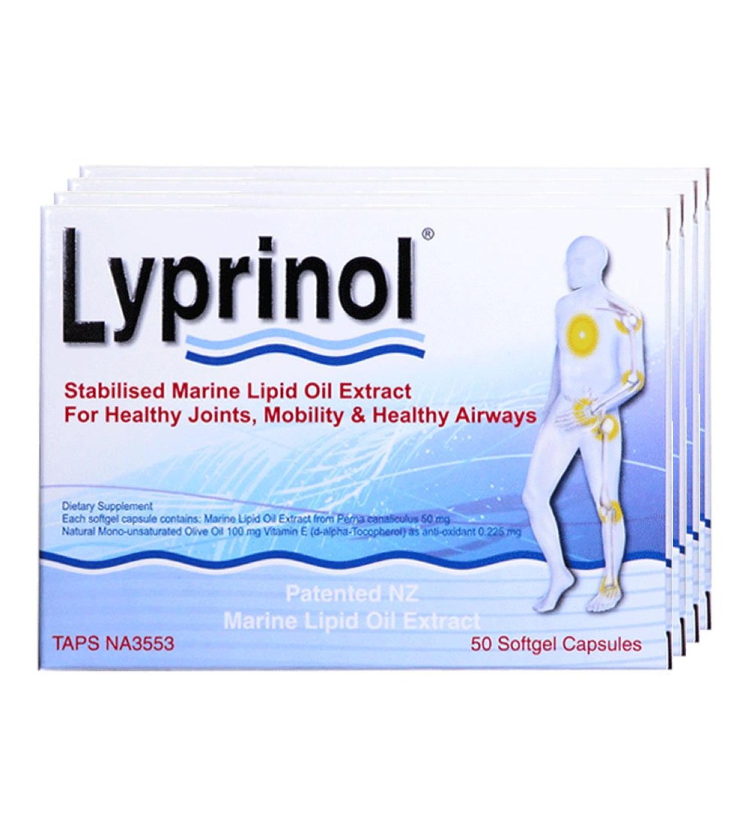 Lyprinol Pcso-524 200 Capsules New Zealand Green Lipped Mussel Extract Oil Joint Health Support & Mobility