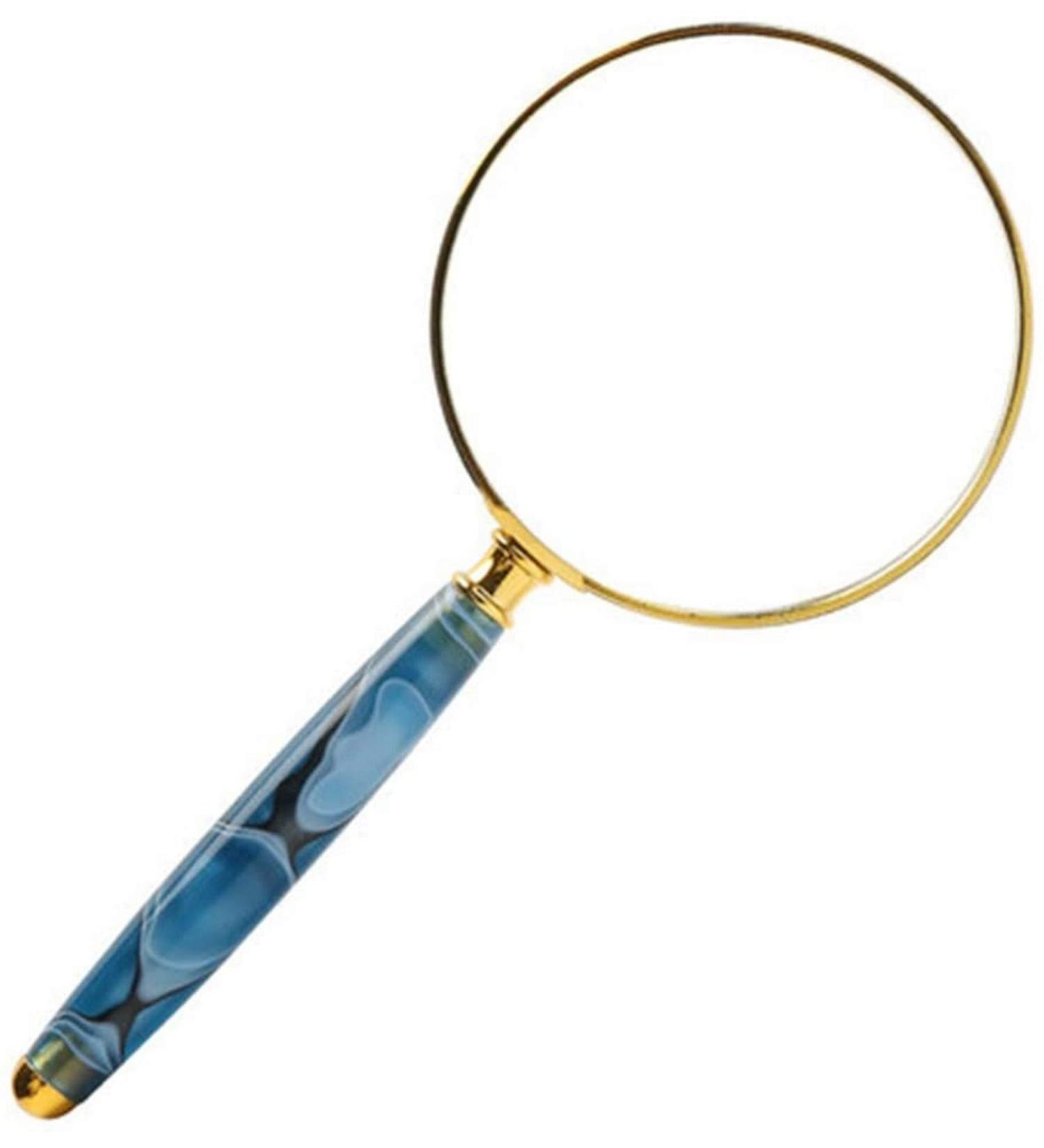 Magnifiers for Craft Work Reading Magnifier HD Portable Magnifying Glass 10 Times a Magnifying Glass to Read Old Children observed a Magnifying Glass Vision - Buy Online on GoSupps.com