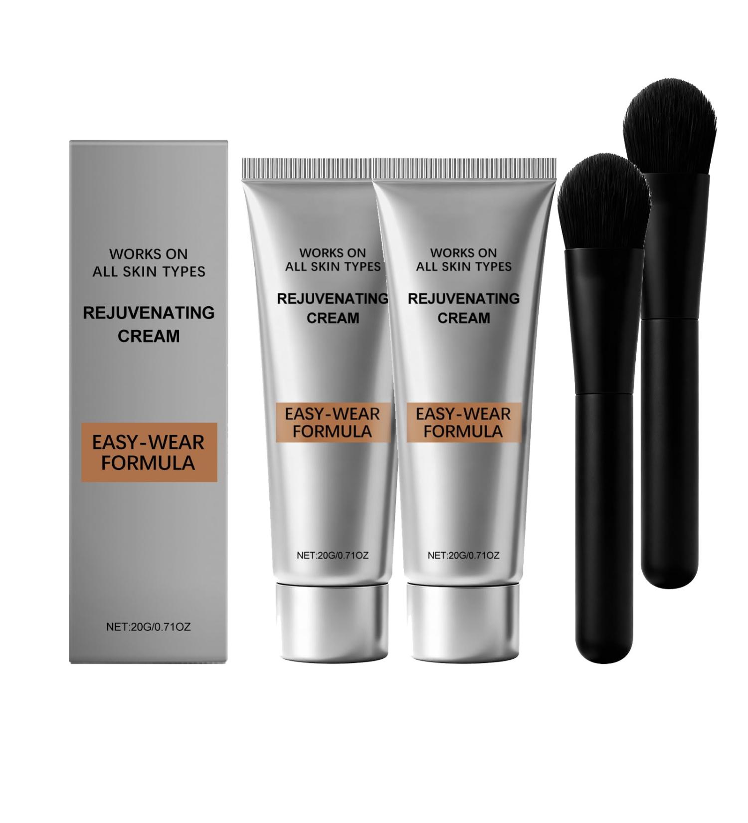 Eye firming cream with brush immediate firming effect for eyelids reduces bags and wrinkles vegan formula with hyaluronic acid and glycerin for visible results 2 - Buy Online on GoSupps.com