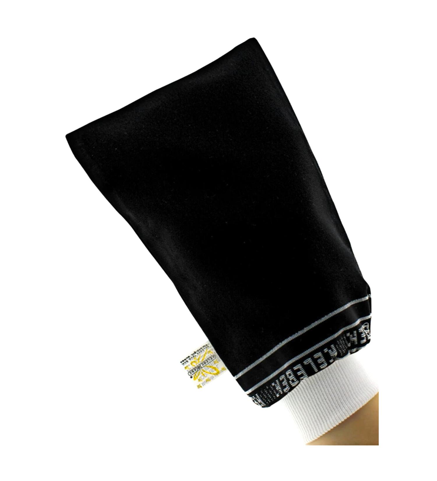 Hammam Kese - Black Peeling Gloves & Sponge for Body Washing Dead Skin Remover & Ingrown Hair Treatment - Massage Shoe for Shower - Buy Online on GoSupps.com