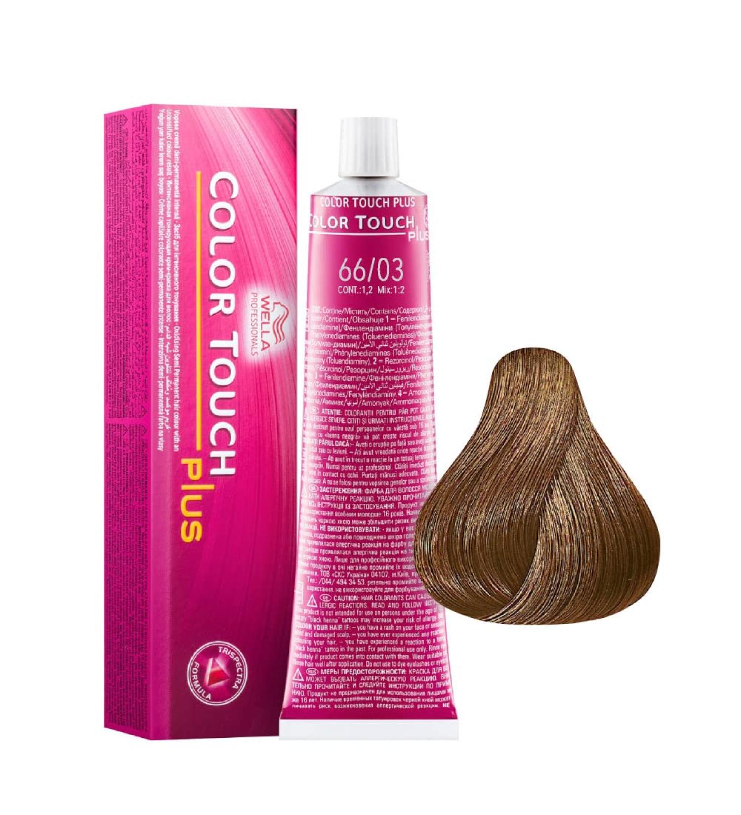 Wella Professionals Wella Colour Touch Plus Colour 66/03 60 ml for White Hair