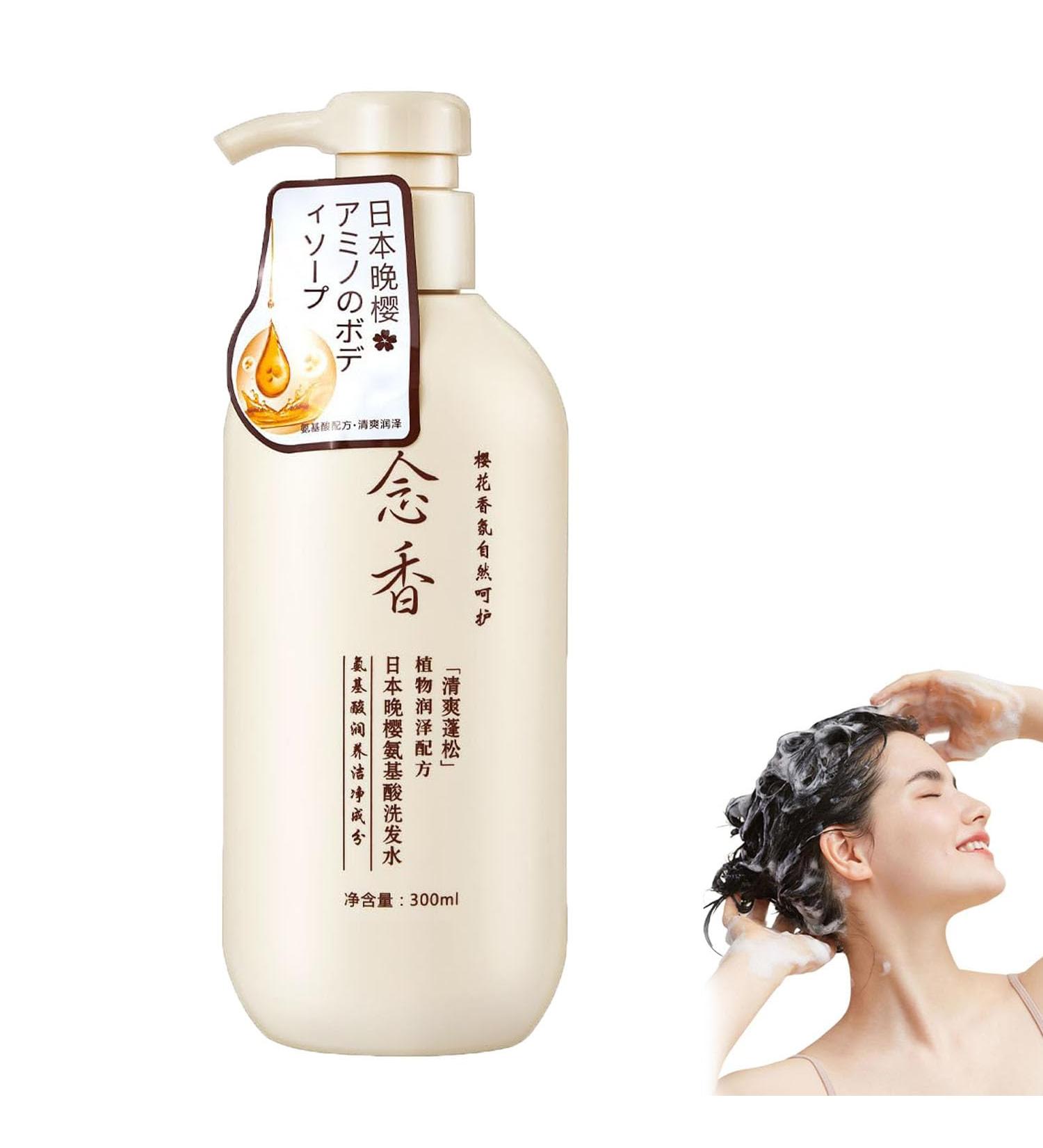 Mnpalettey 2023 New Japanese Sakura Shampoo for Hair Loss Sakura Shampoo/Conditioner/Body Wash for Hair Growth (1pcs Shampoo) - Buy Online on GoSupps.com