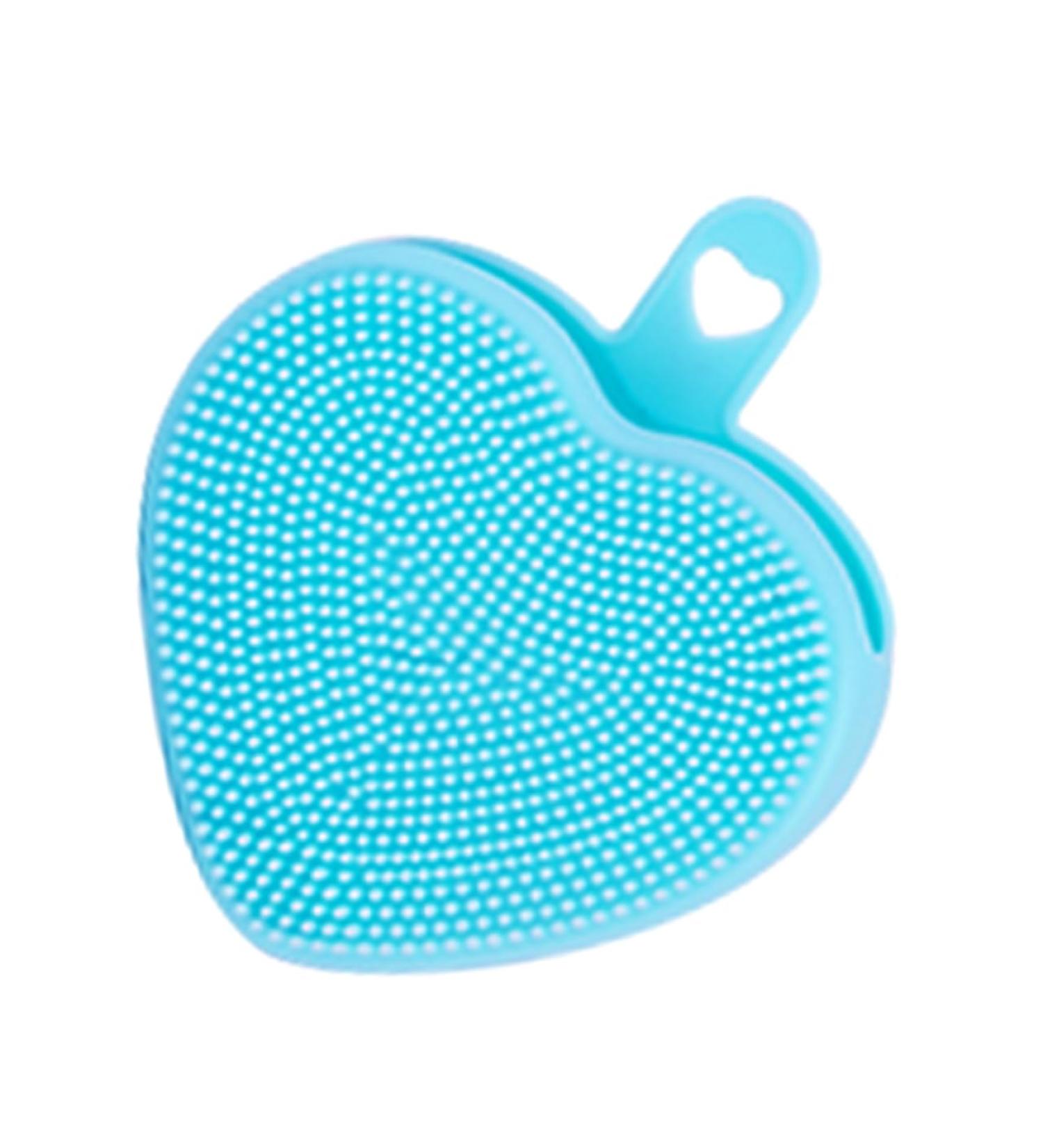 VINTORKY Heart Shaped face Brush Manual Exfoliating Brush Handheld Facial Cleansing Brush face Cleansing Brush Scrubber Manual Facial Cleansing Brush Double Sided face Brush Washing Device 9.8x8.4cm - Buy Online on GoSupps.com