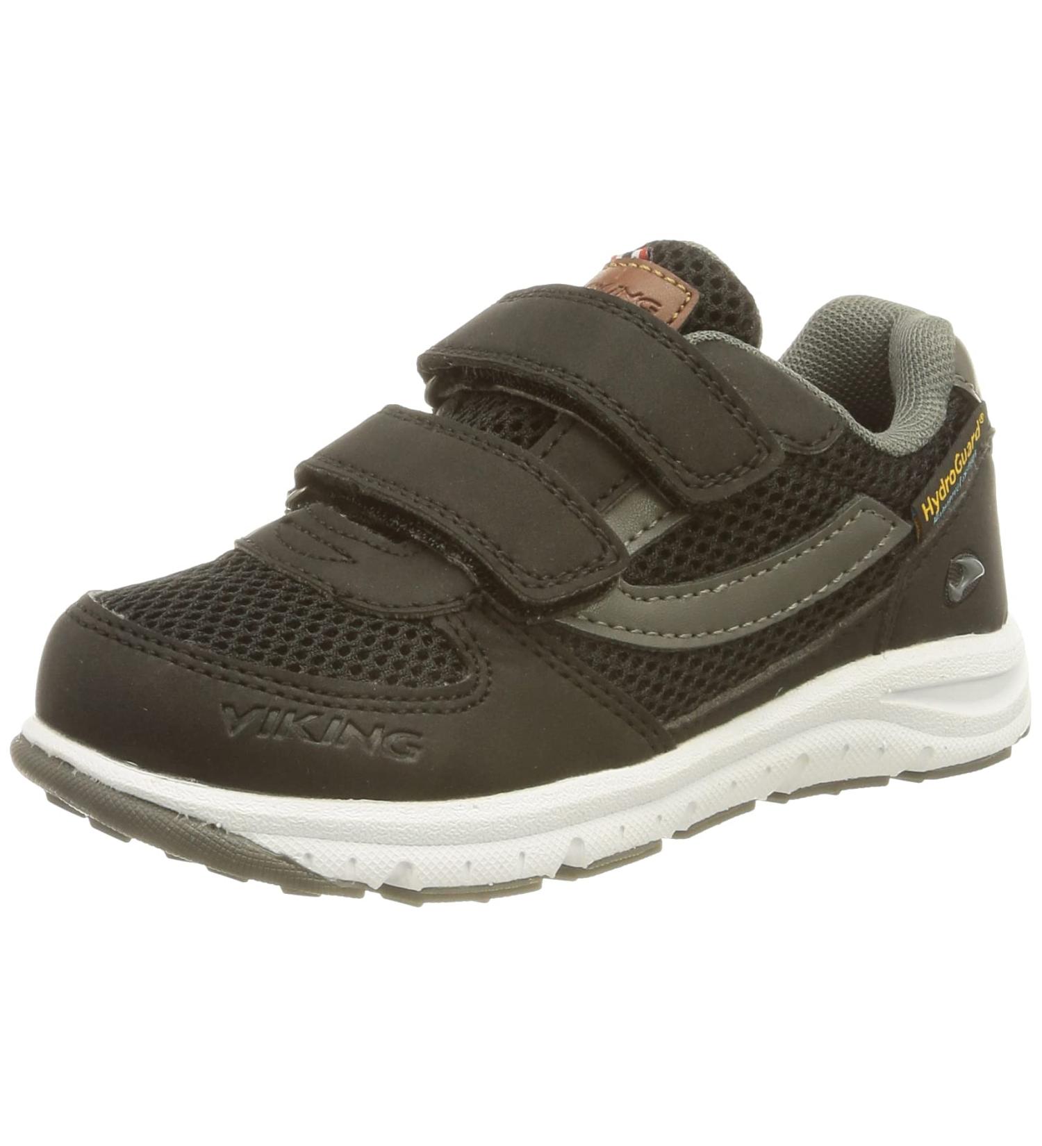 Viking Unisex Kids Hovet WP Walking Shoe 21 EU Black & Grey | Durable Footwear for Active Children - Buy Online on GoSupps.com