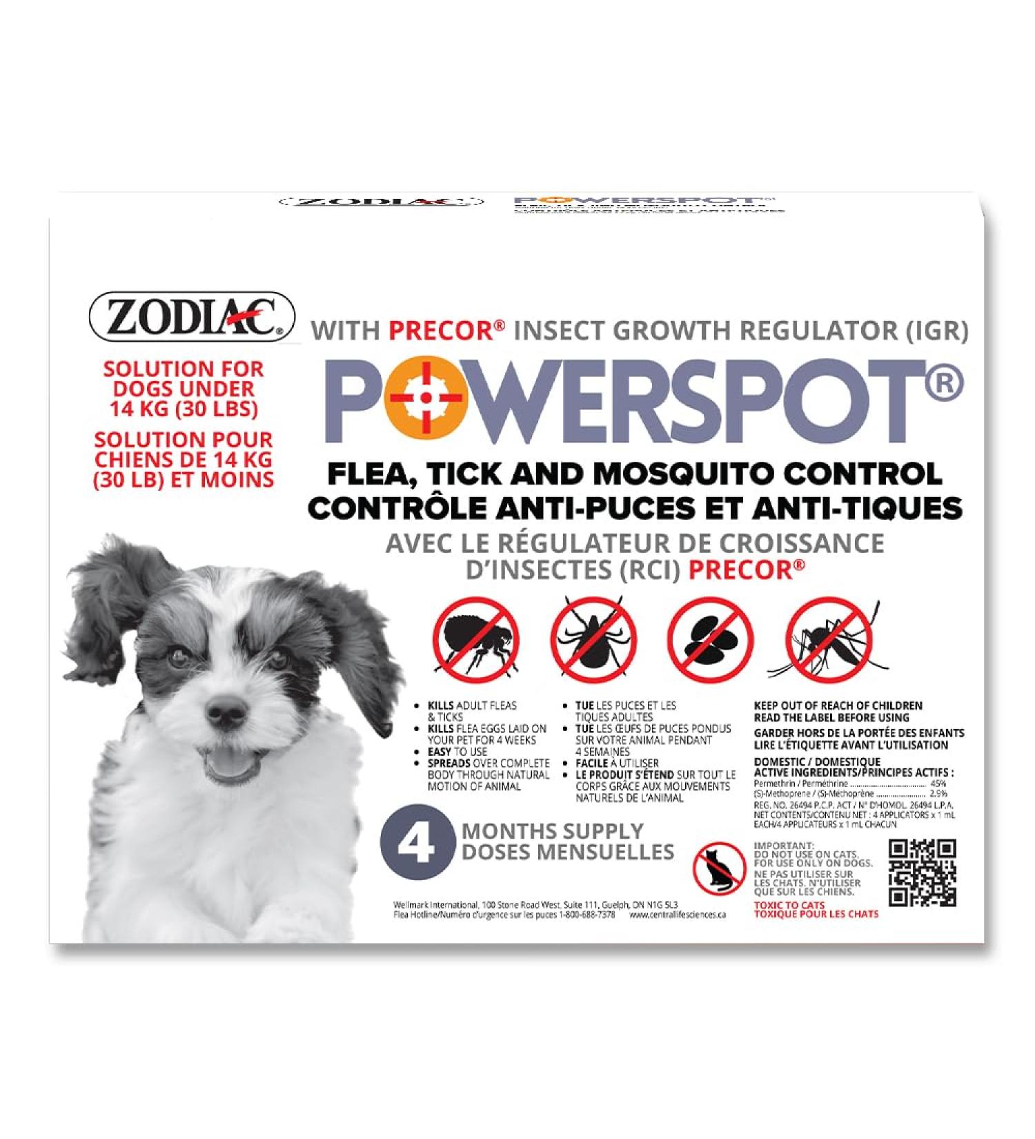 Zodiac PowerSpot for Dogs Under 14 KG