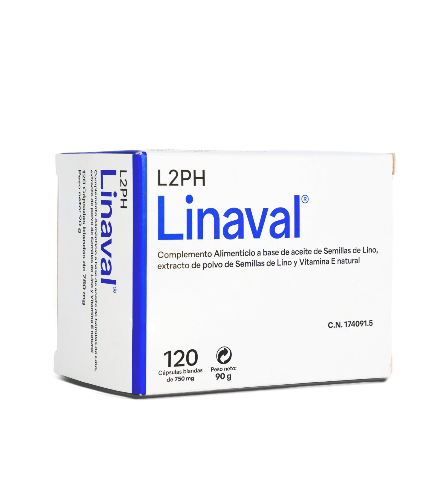  Ele2pharma Linaval 750mg 120 Capsules - Buy Online on GoSupps.com