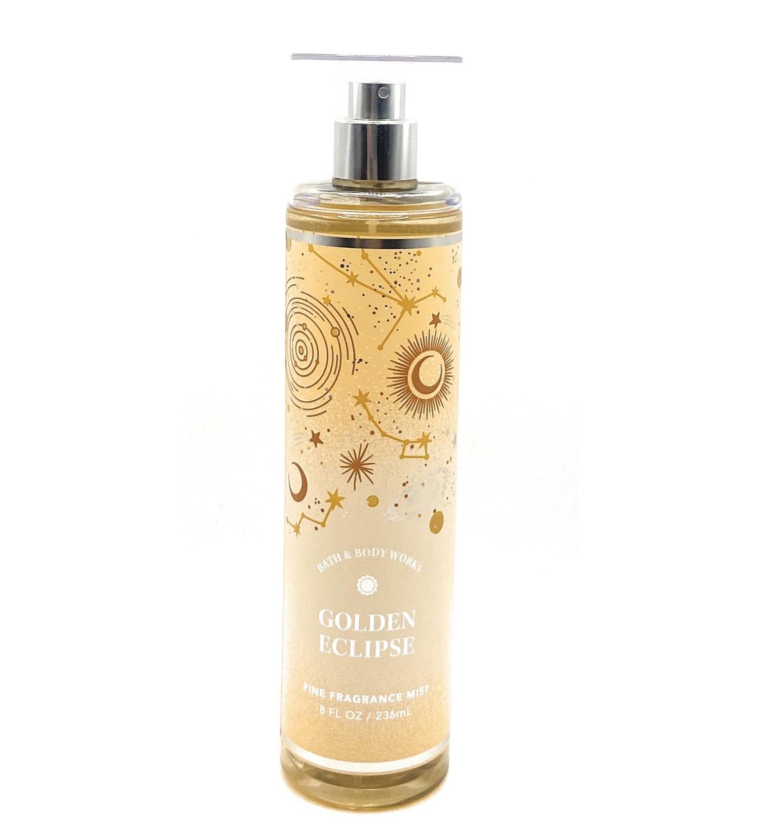 Bath and Body Works Golden Eclipse Fine Fragrance Mist 8 Fluid Ounce Body Spray