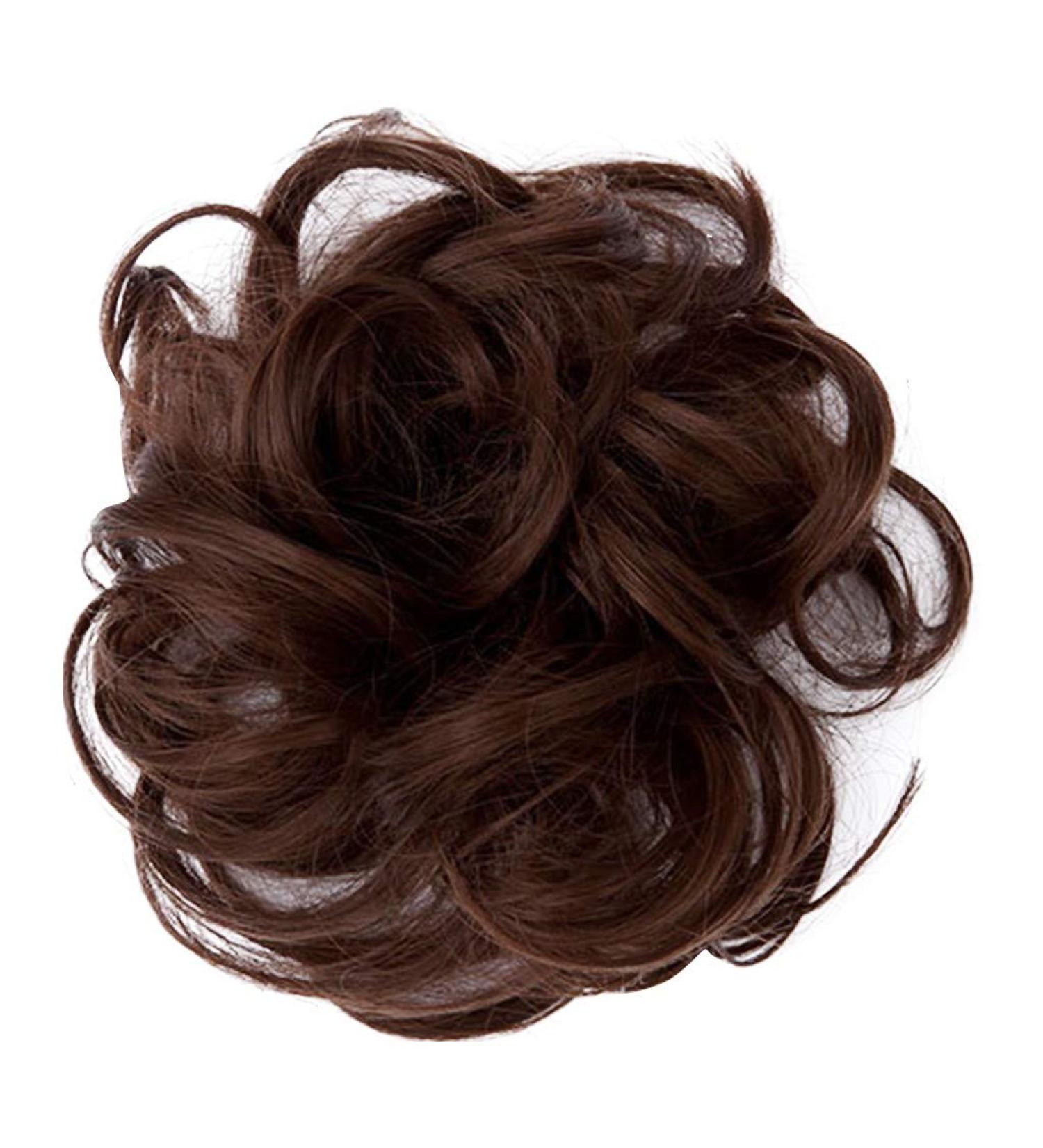 Notdark Easy Wear Hair Tie & Hairpiece for Bun Updos | Elastic Band Hair Accessory - Buy Online on GoSupps.com