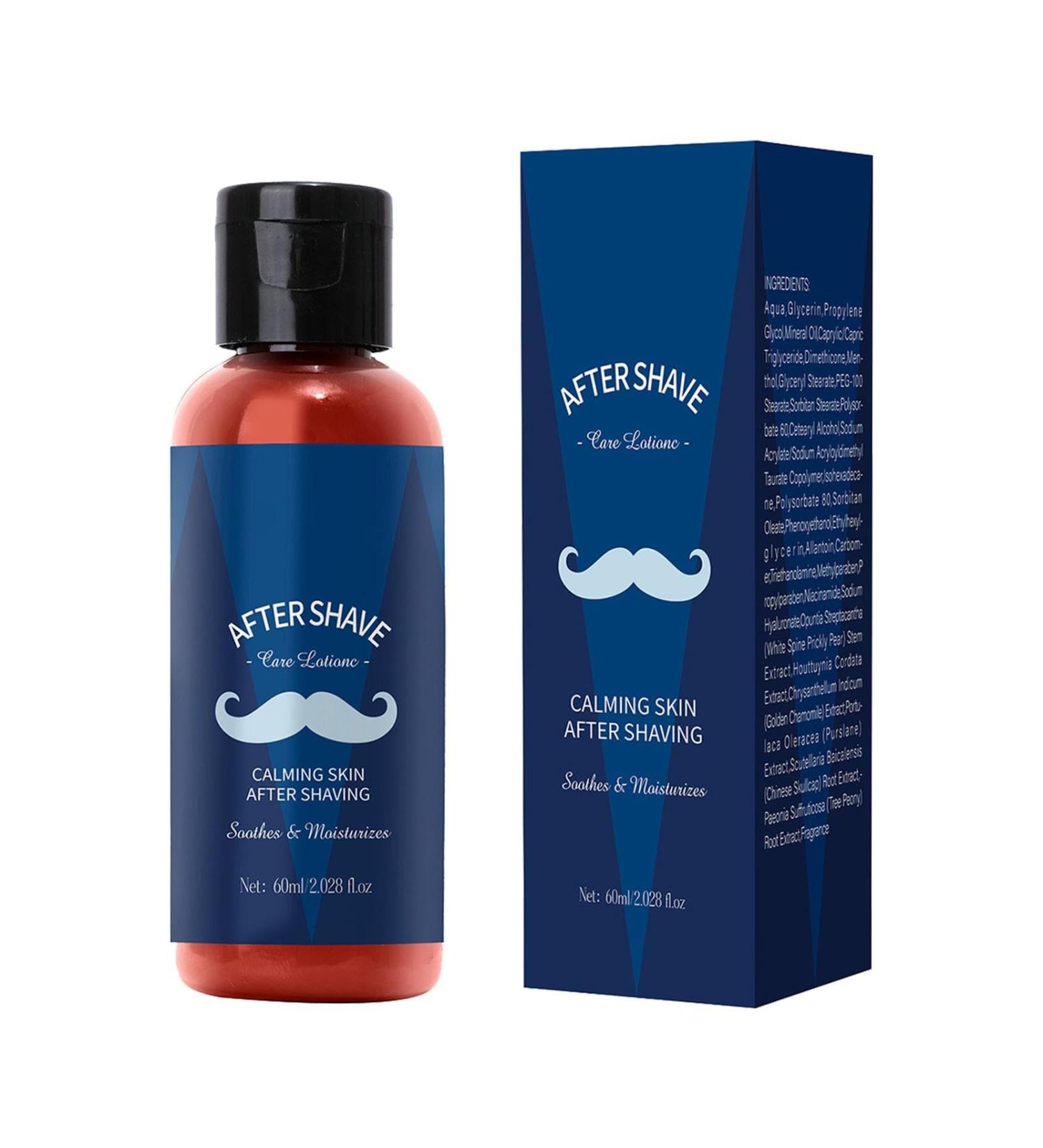 Mlllokfki Hydrating Aftershave Lotion | Calming Aftershave for Men | Men's Aftershave Hydration | Aftershave Soothing Lotion Hydration Lotion for Men Aftershave for Sensitive Skin - Buy Online on GoSupps.com