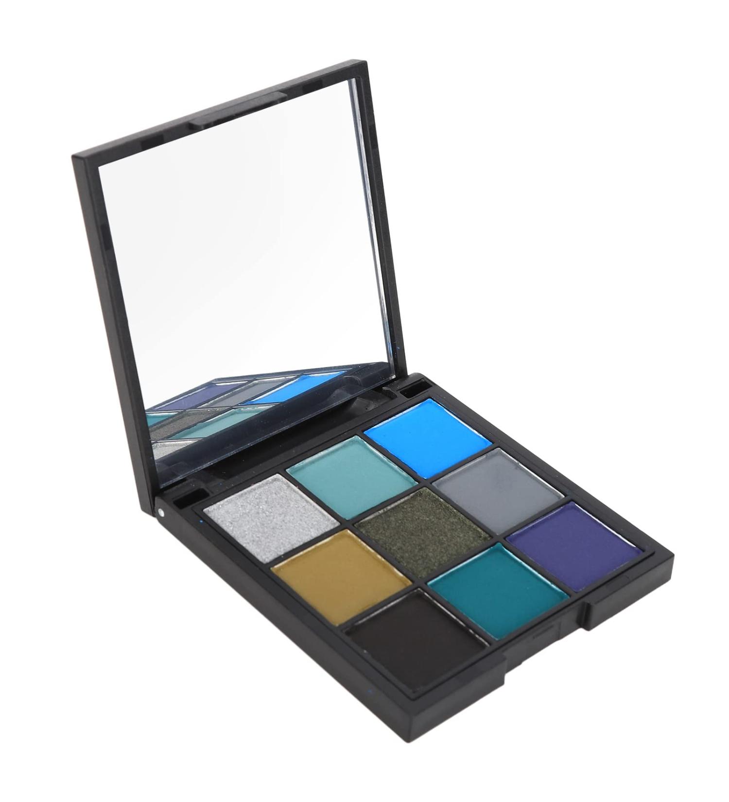 9 Colors Eyeshadow Palette Makeup Palette Eye Shadows Easy Coloring Eyeshadow Makeup Kit Matte Glitter Shimmering Highlighting for Makeup (Type 1) - Buy Online on GoSupps.com