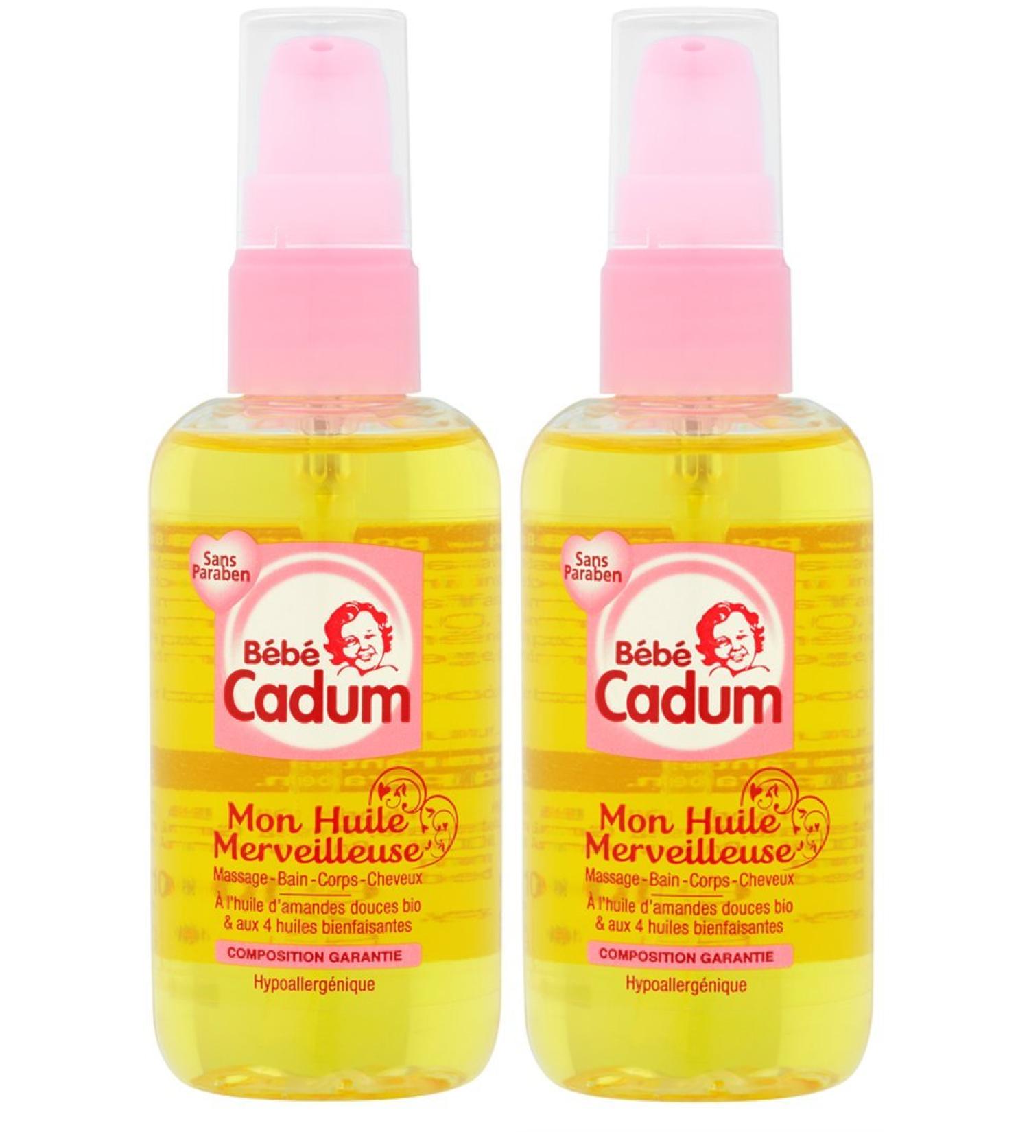 BEBE CADUM - Huile Corporelle - Mon huile merveilleuse - 100ml 2